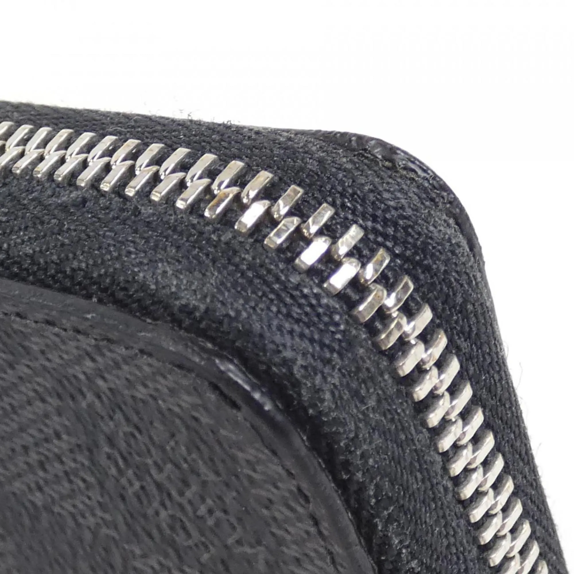 Louis Vuitton Damier Graphite Graphite Damier Graphite Coin Purse/Coin Case (Pre-Owned)