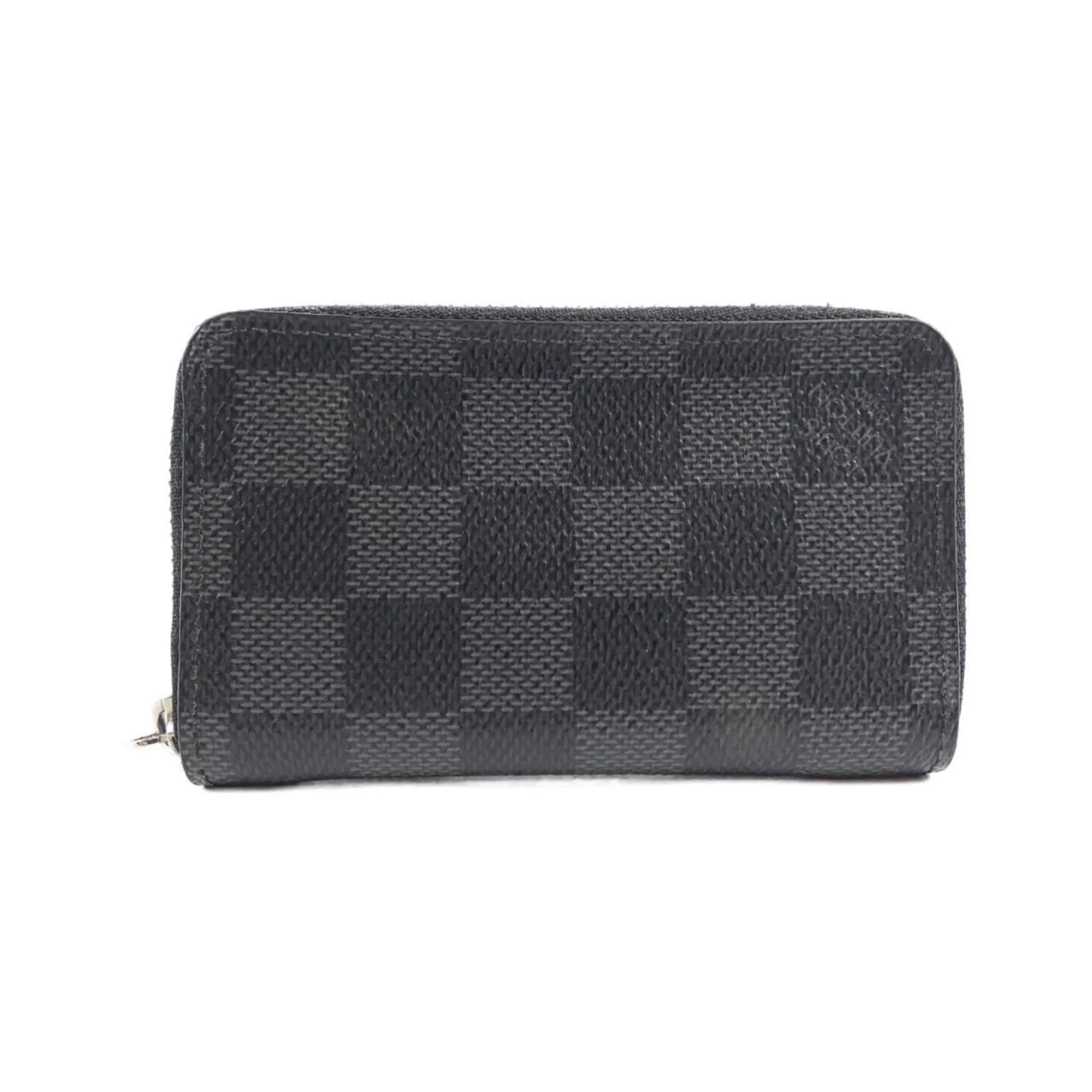 Louis Vuitton Damier Graphite Graphite Damier Graphite Coin Purse/Coin Case (Pre-Owned)