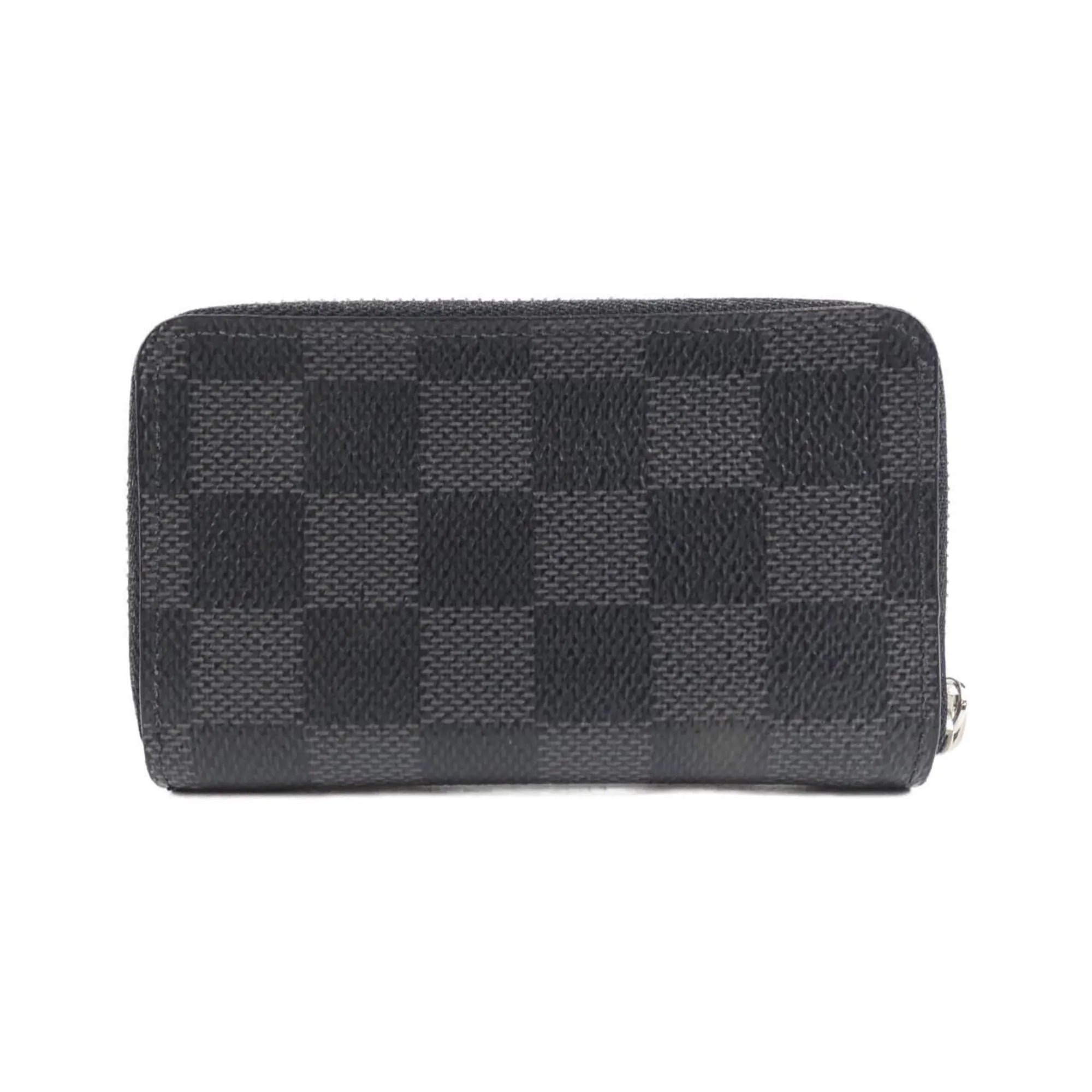 Louis Vuitton Damier Graphite Graphite Damier Graphite Coin Purse/Coin Case (Pre-Owned)