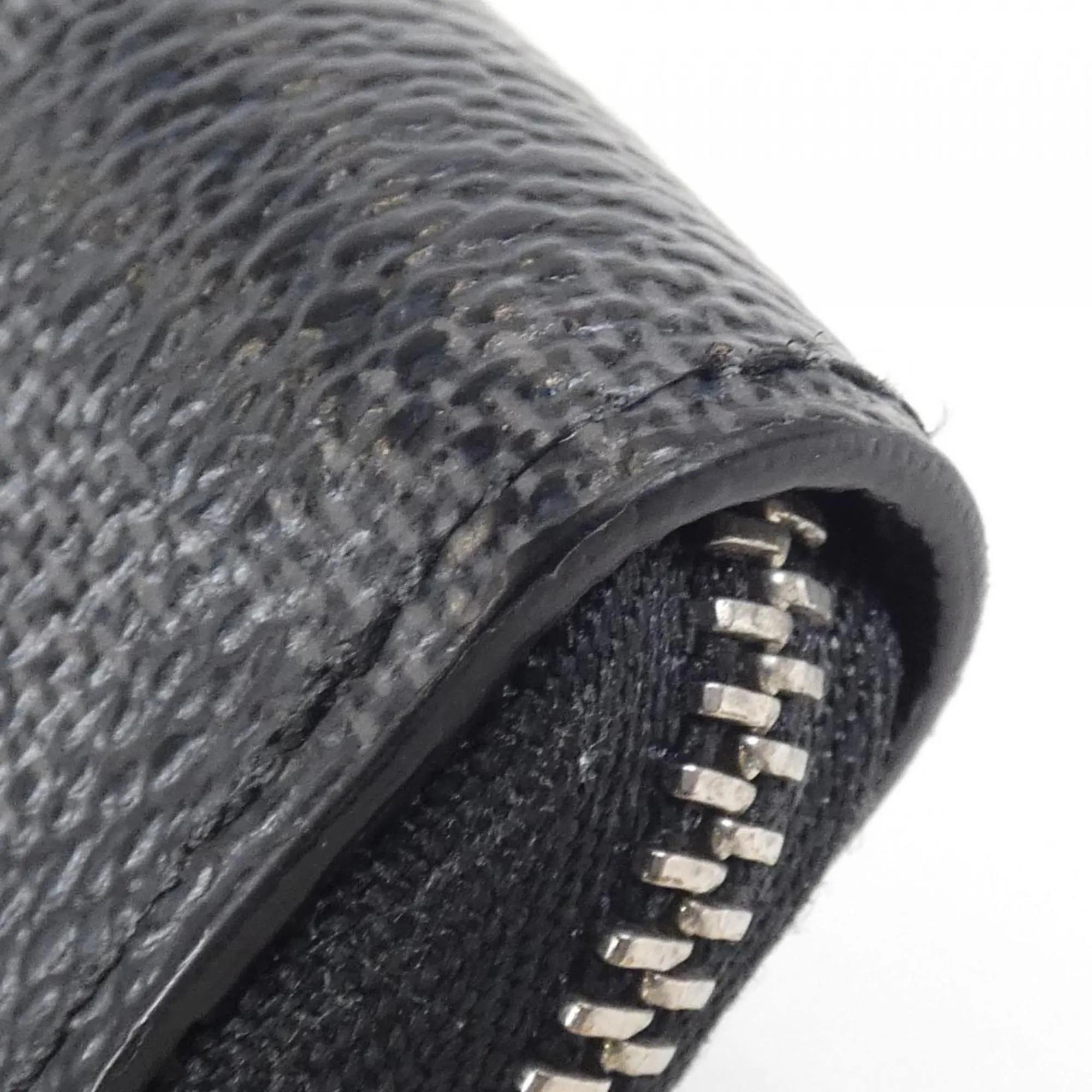 Louis Vuitton Damier Graphite Graphite Damier Graphite Coin Purse/Coin Case (Pre-Owned)
