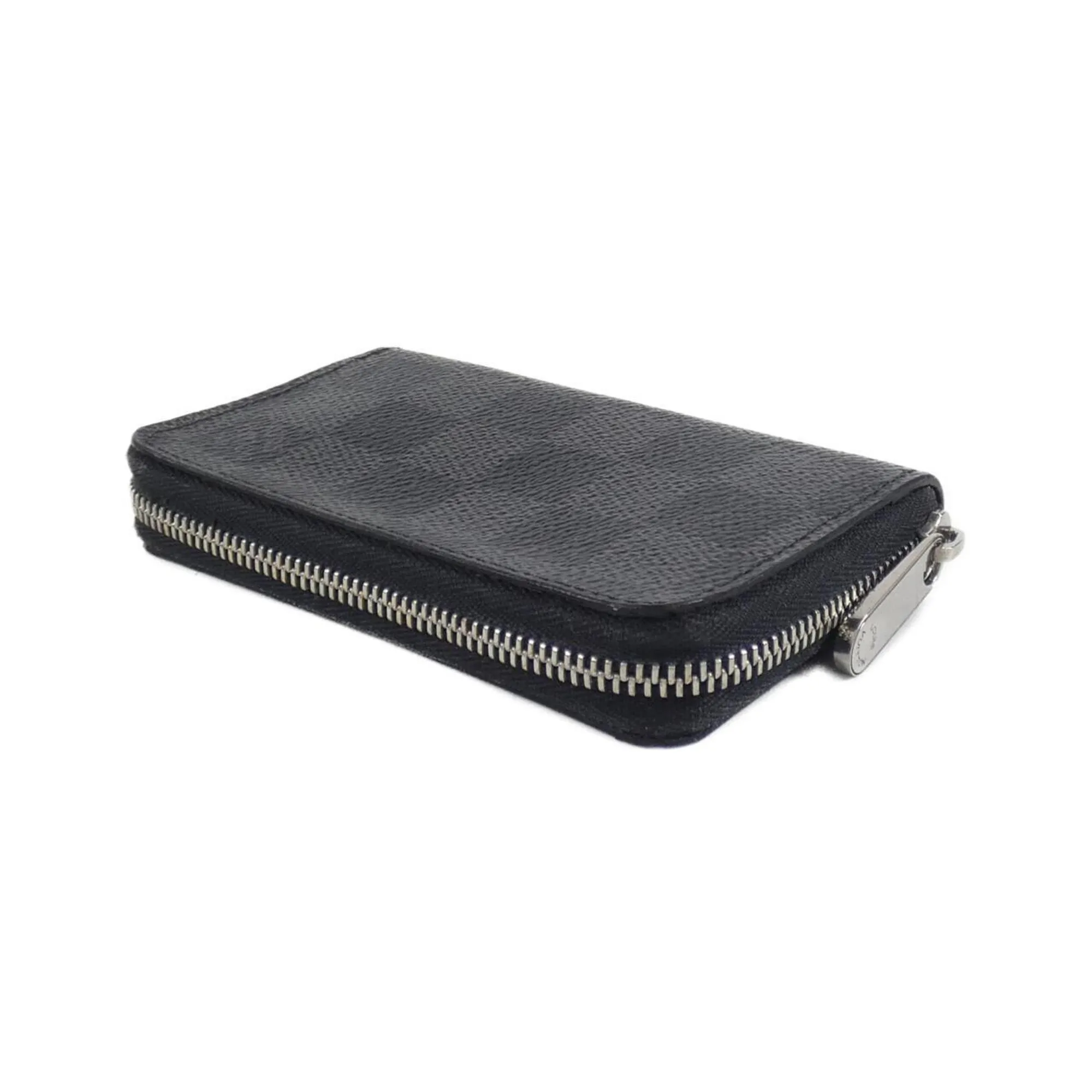 Louis Vuitton Damier Graphite Graphite Damier Graphite Coin Purse/Coin Case (Pre-Owned)