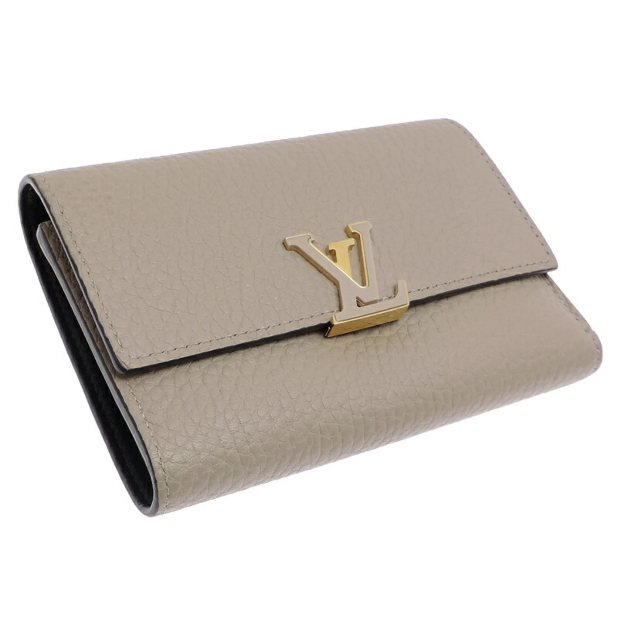 Louis Vuitton Galle Leather Wallet (Bi-Fold) (Pre-Owned)