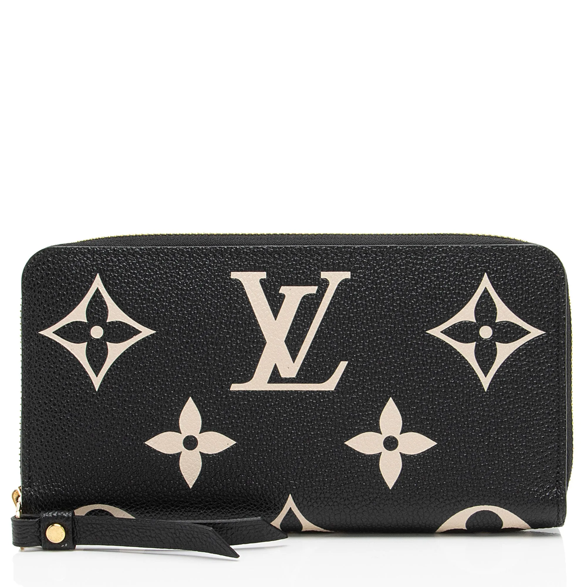 Louis Vuitton Giant Monogram Empreinte Bicolor Zippy Wallet