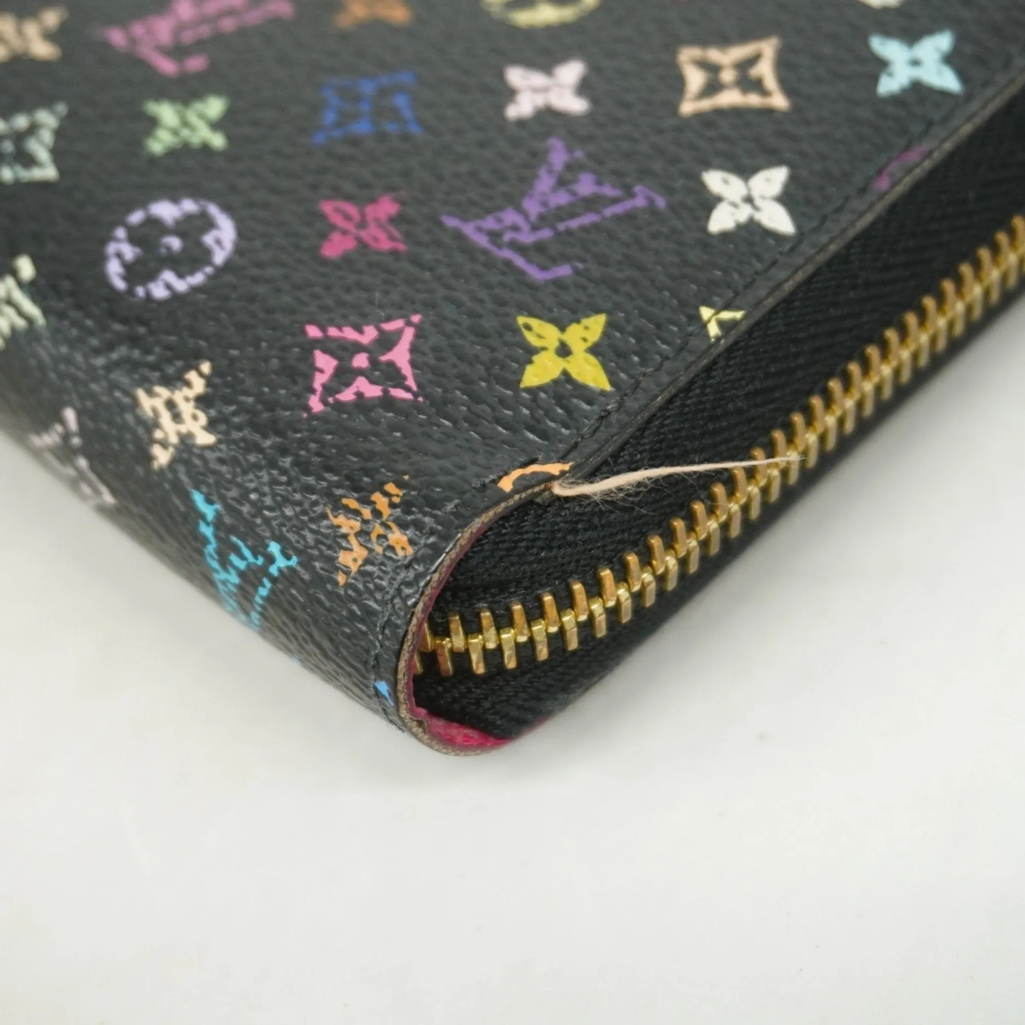 Louis Vuitton Grenade Noir Long Wallet (Bi-Fold) (Pre-Owned)