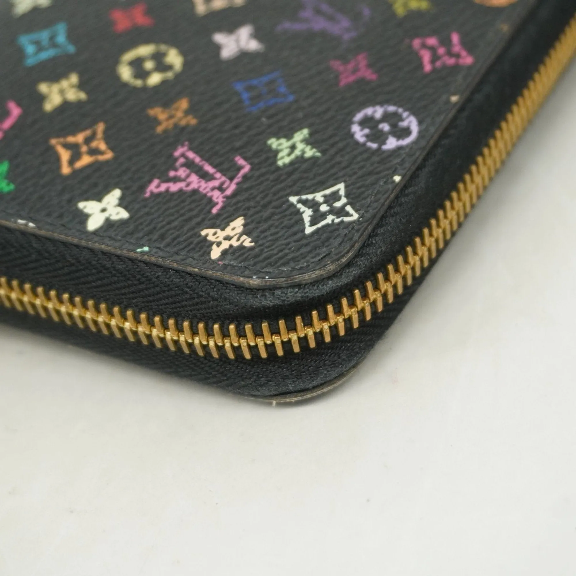 Louis Vuitton Grenade Noir Long Wallet (Bi-Fold) (Pre-Owned)