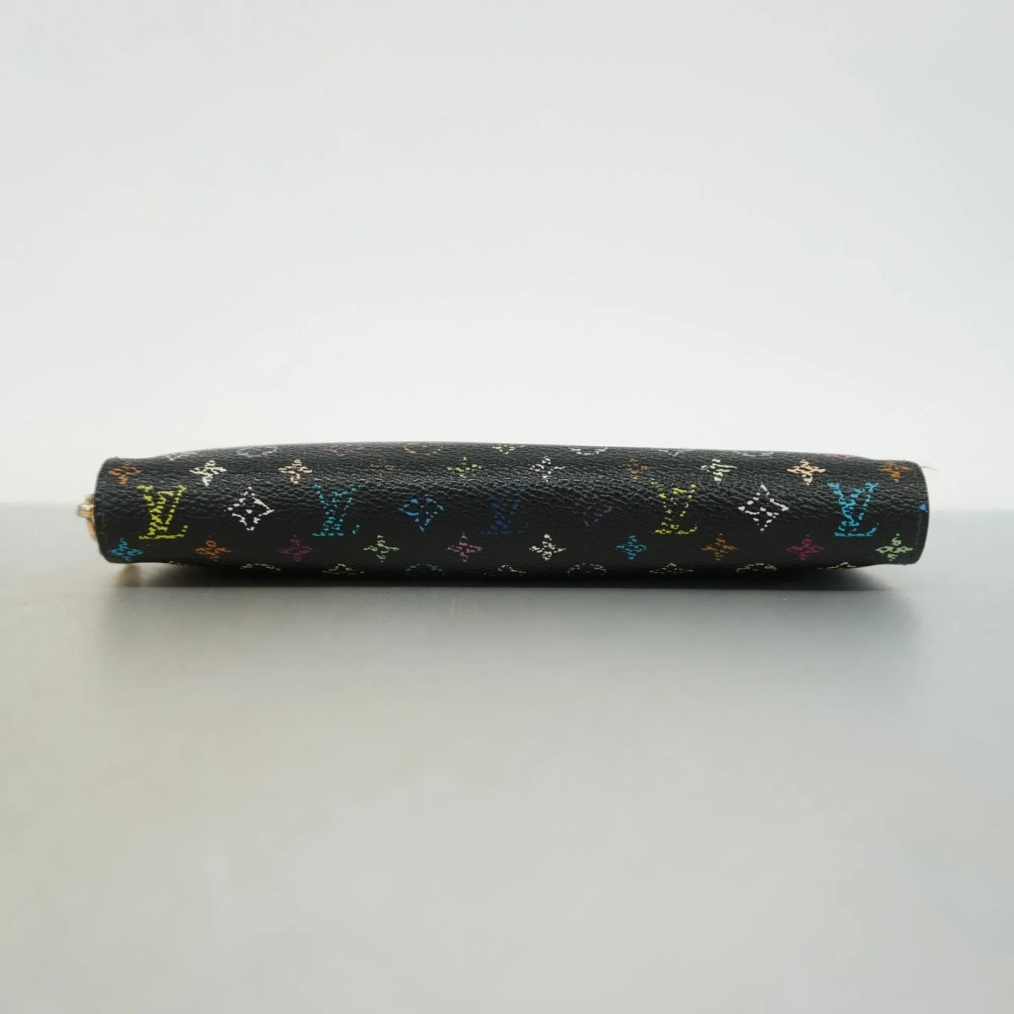 Louis Vuitton Grenade Noir Long Wallet (Bi-Fold) (Pre-Owned)