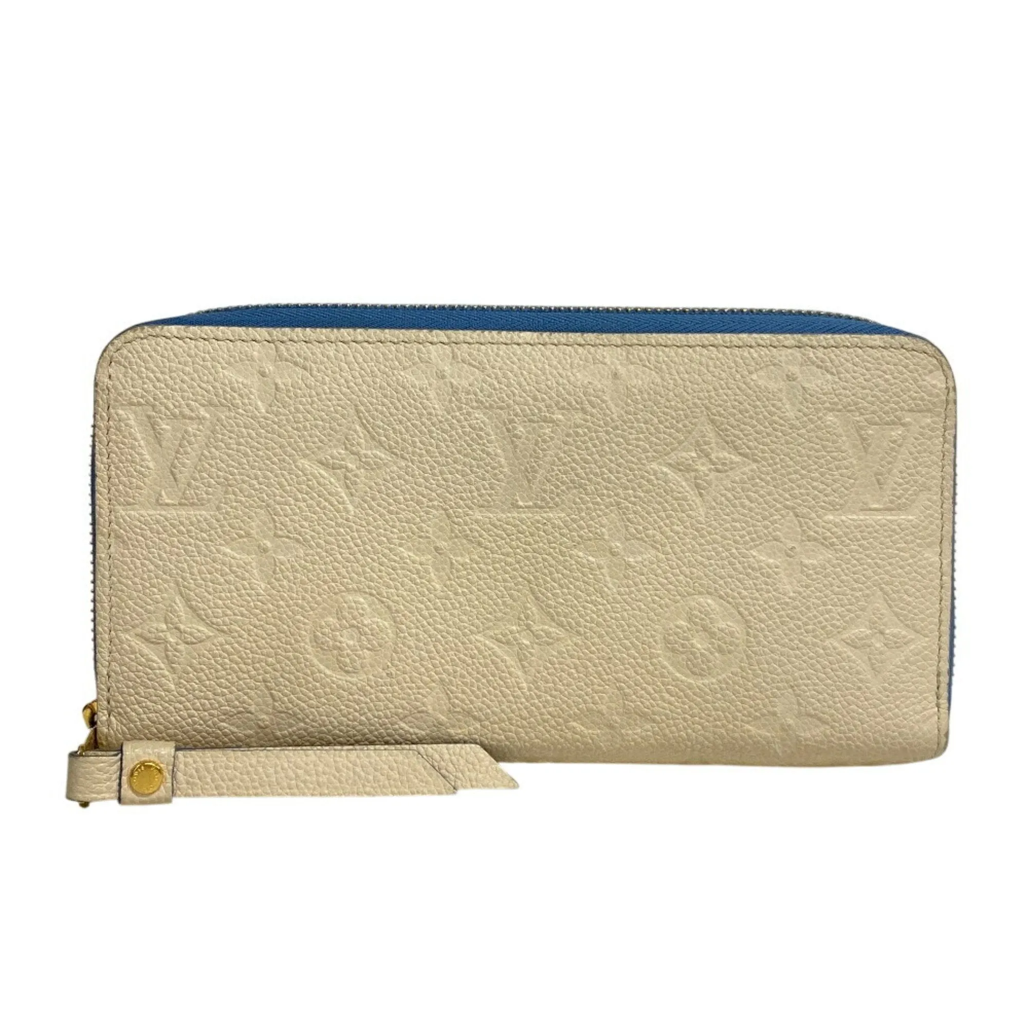 Louis Vuitton Leather Long Wallet (Bi-Fold) (Pre-Owned)