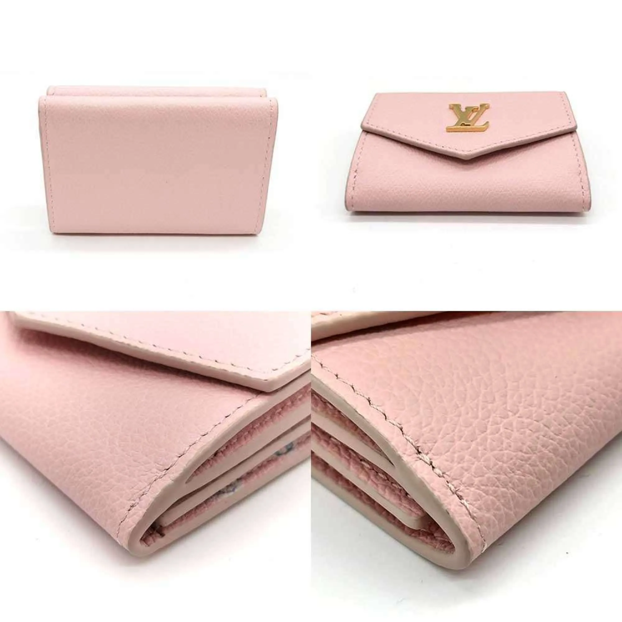 Louis Vuitton Leather Wallet (Tri-Fold) (Pre-Owned)