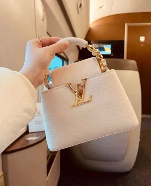 LOUIS VUITTON  Luxe Elegance Mini Tote ??Ivory Edition