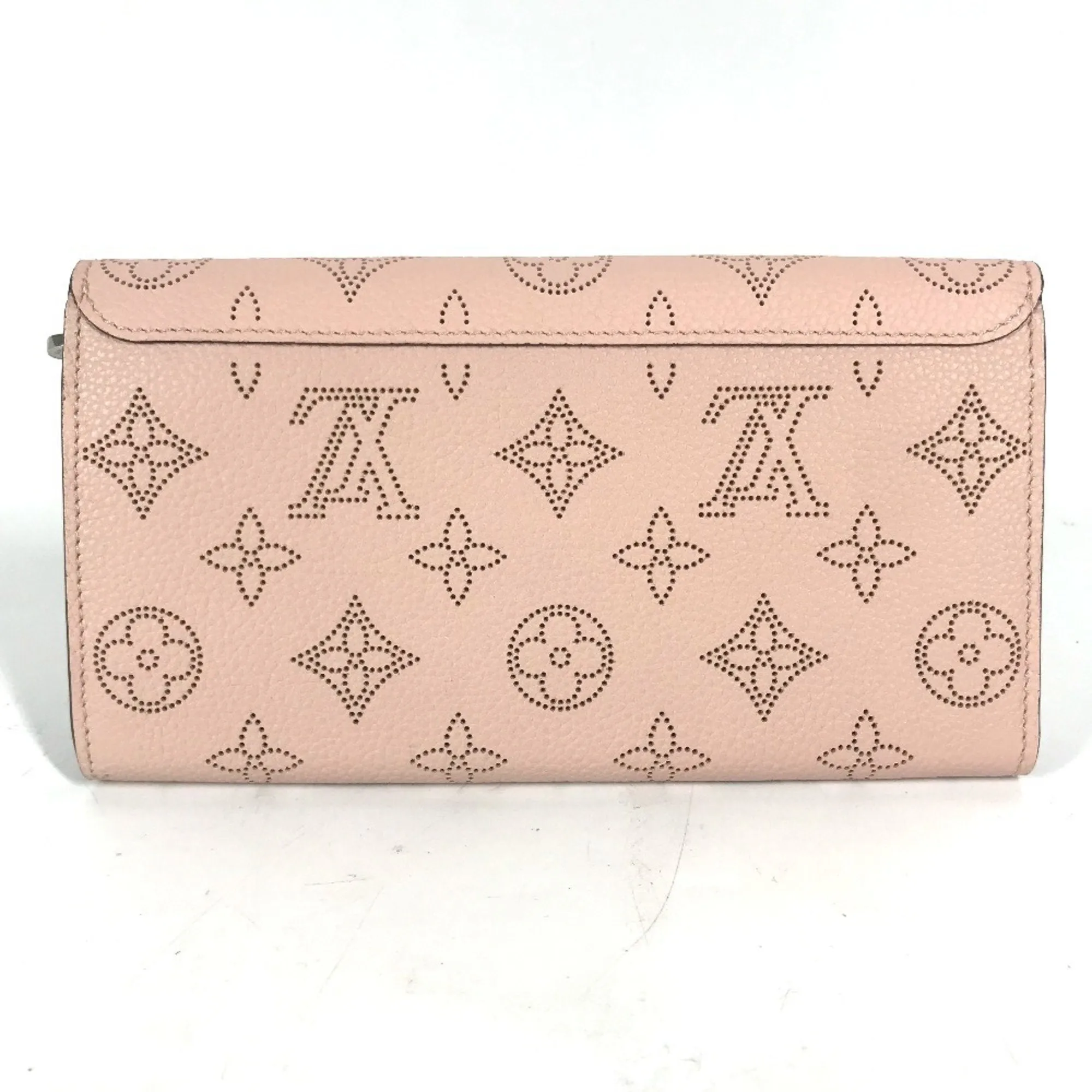 Louis Vuitton Magnolia pink Mahina Leather Long Wallet (Bi-Fold) (Pre-Owned)