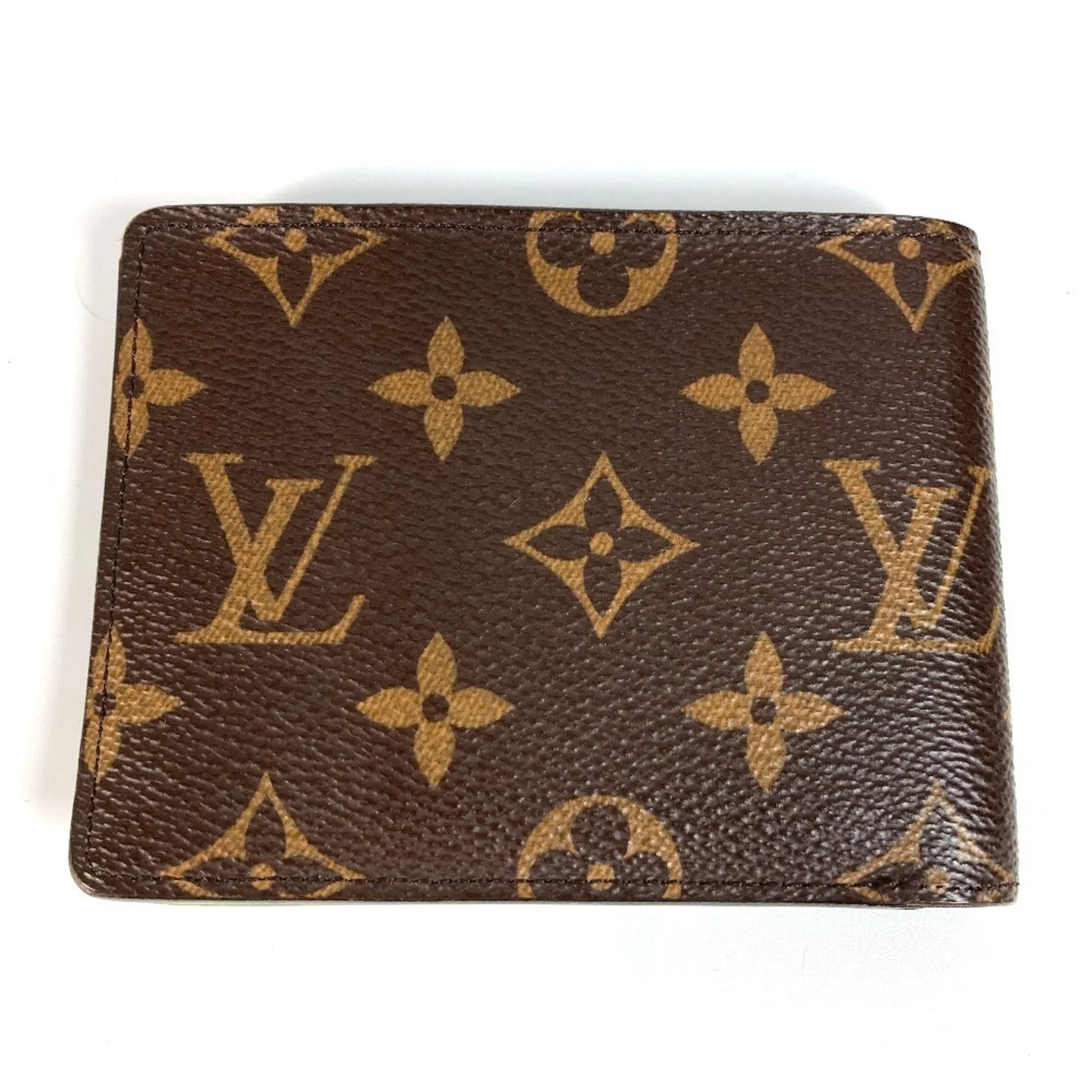 Louis Vuitton Monogram Canvas Bill Wallet (Bi-Fold) (Pre-Owned)