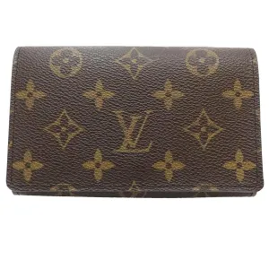 Louis Vuitton Monogram Canvas Wallet (Bi-Fold) (Pre-Owned)
