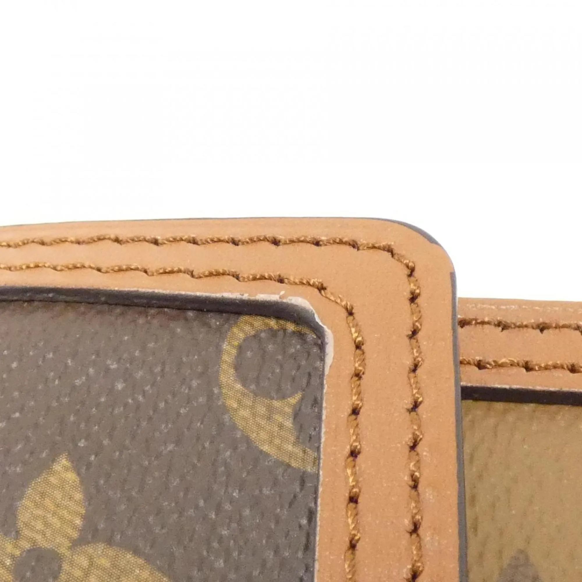 Louis Vuitton Monogram Coated Canvas Chain/Shoulder Wallet (Pre-Owned)