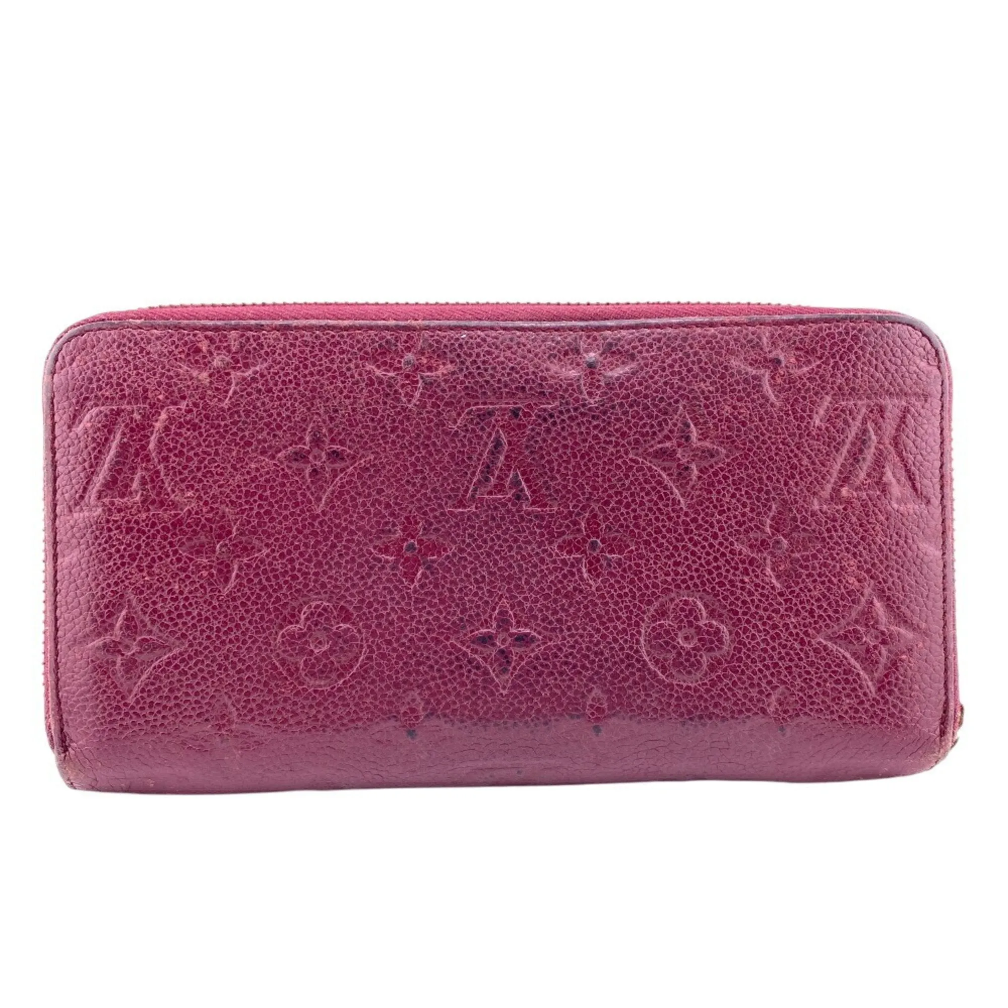 Louis Vuitton Monogram Empreinte Leather Long Wallet (Bi-Fold) (Pre-Owned)