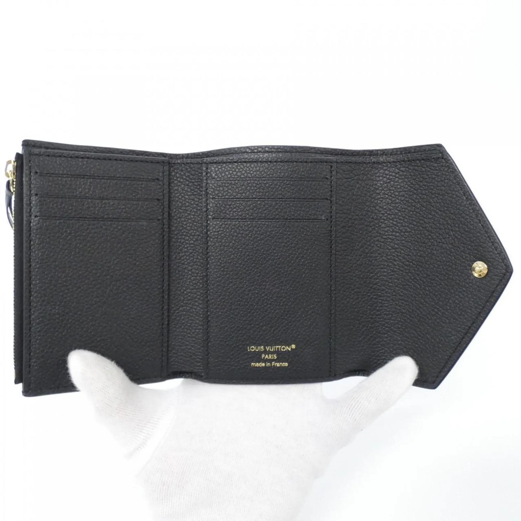 Louis Vuitton Monogram Empreinte Leather Wallet (Bi-Fold) (Pre-Owned)