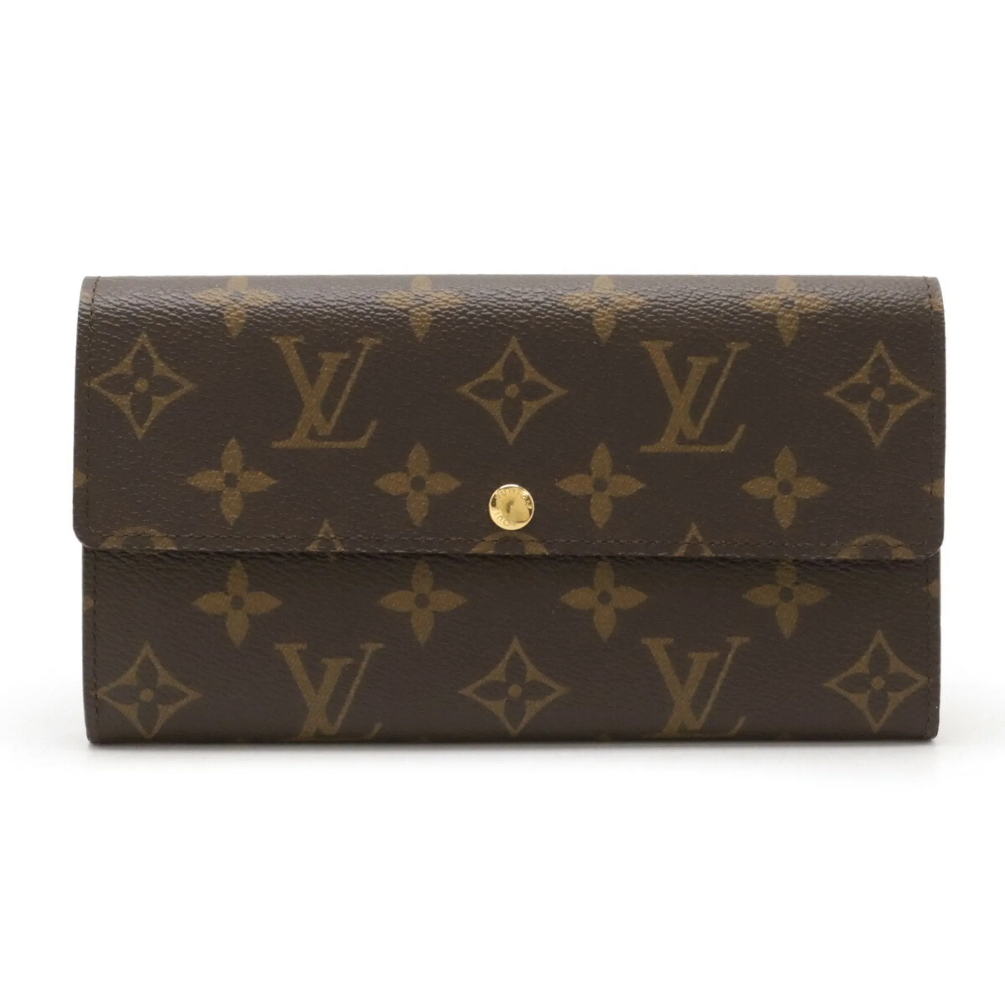 Louis Vuitton Monogram Long Wallet (Bi-Fold) (Pre-Owned)