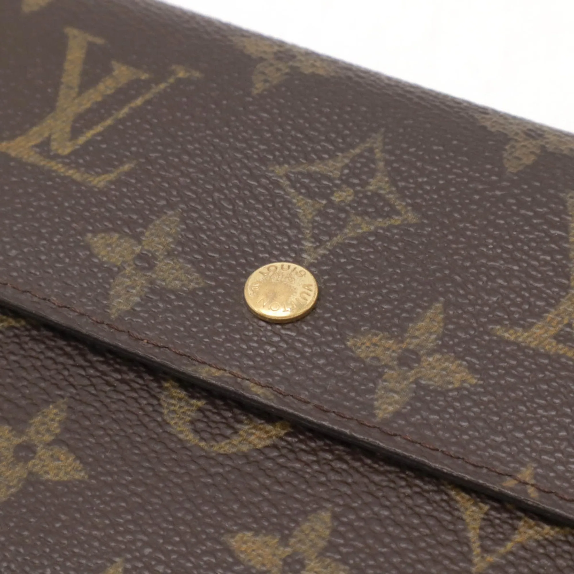 Louis Vuitton Monogram Long Wallet (Tri-Fold) (Pre-Owned)