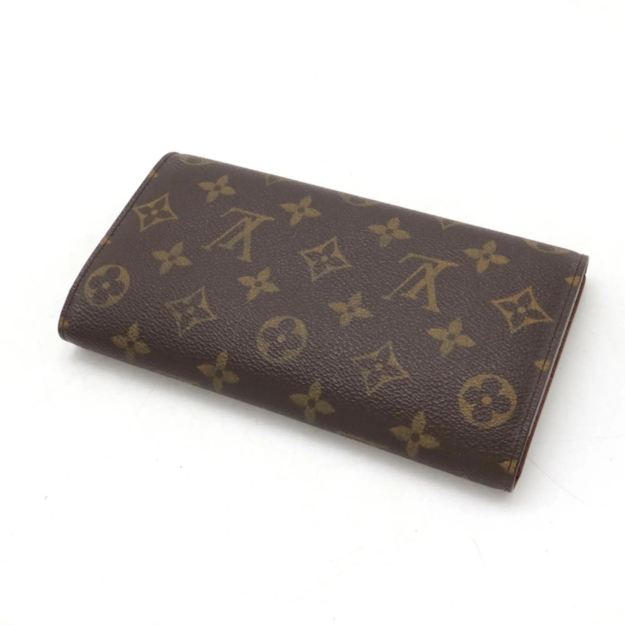 Louis Vuitton Monogram Long Wallet (Tri-Fold) (Pre-Owned)