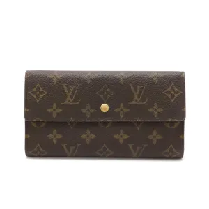 Louis Vuitton Monogram Long Wallet (Tri-Fold) (Pre-Owned)