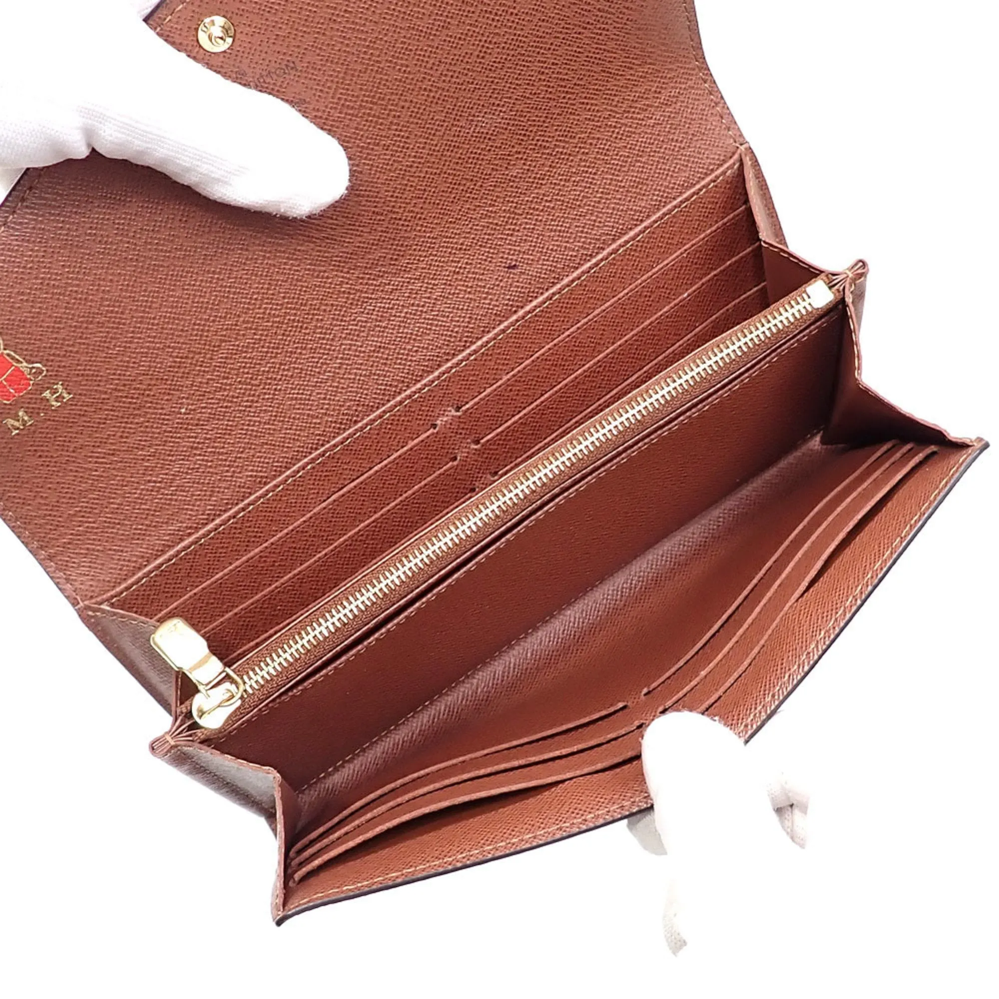 Louis Vuitton Monogram Monogram Long Wallet (Bi-Fold) (Pre-Owned)