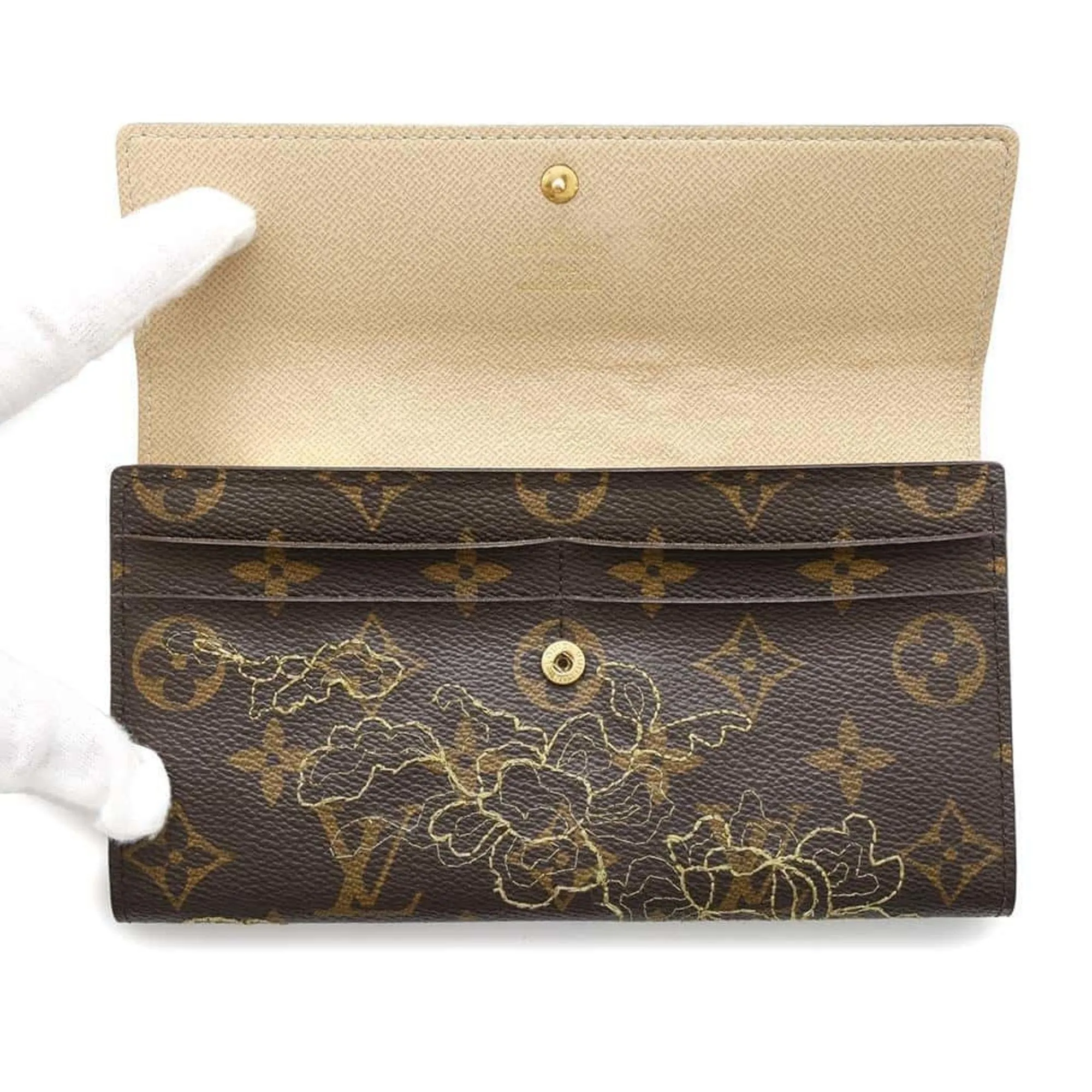 Louis Vuitton Monogram Monogram Long Wallet (Bi-Fold) (Pre-Owned)