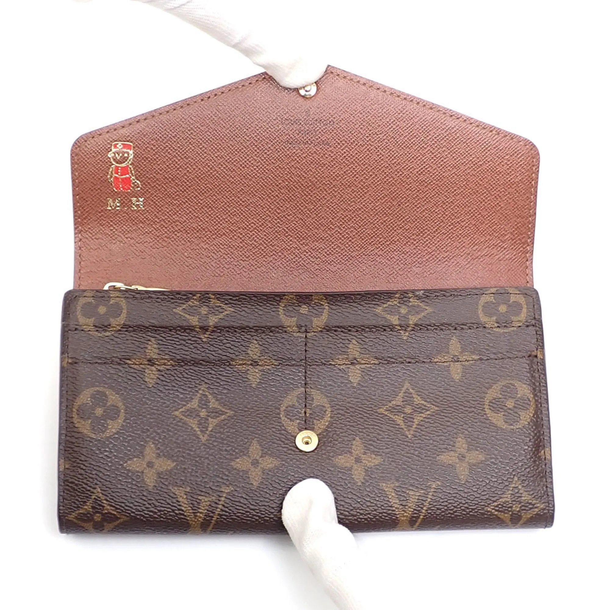 Louis Vuitton Monogram Monogram Long Wallet (Bi-Fold) (Pre-Owned)