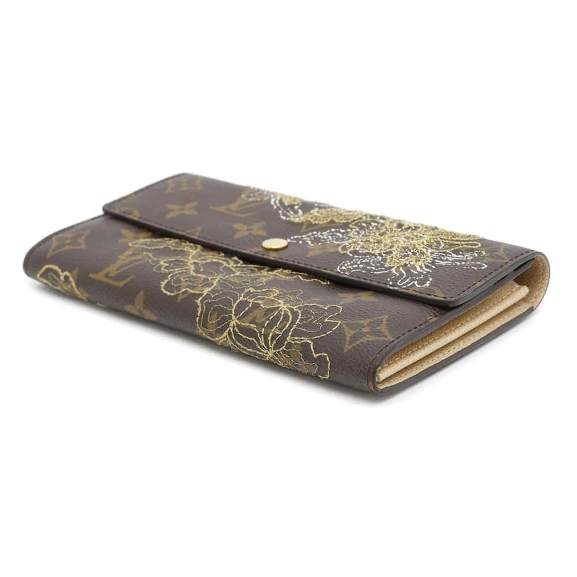 Louis Vuitton Monogram Monogram Long Wallet (Bi-Fold) (Pre-Owned)