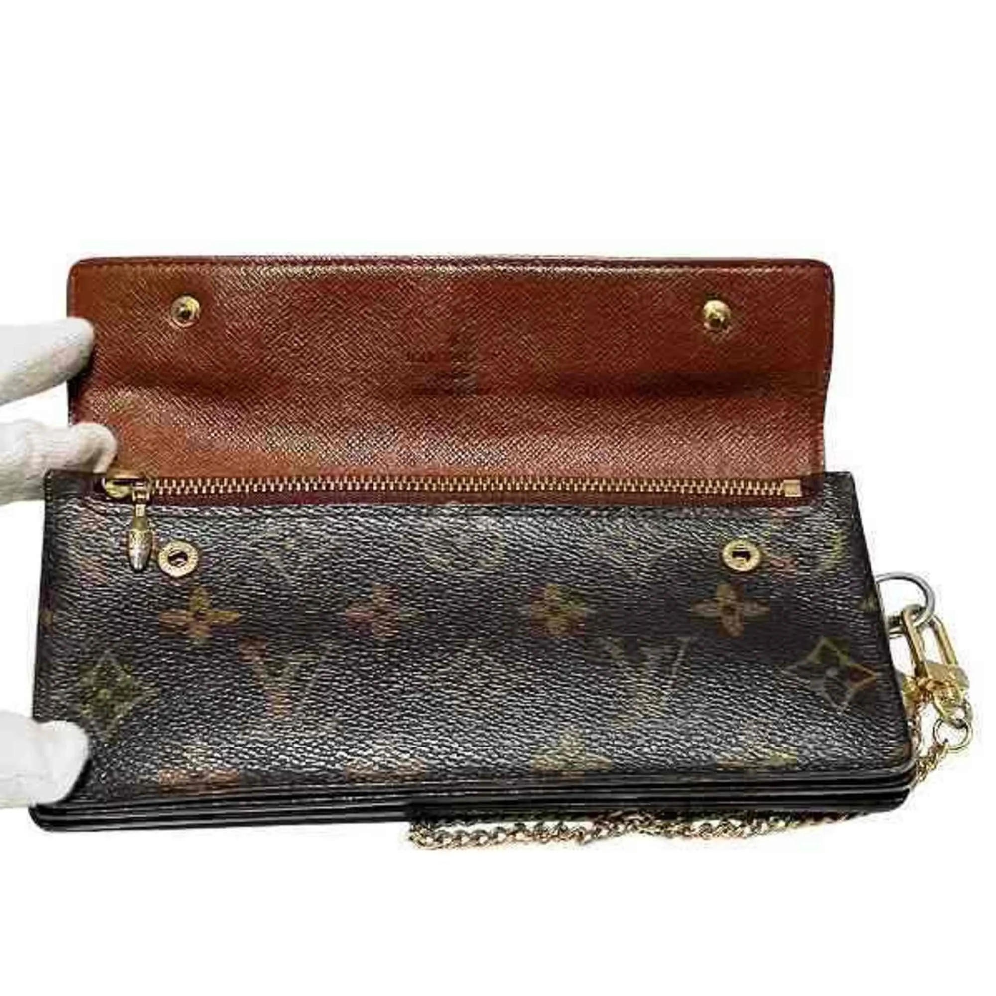 Louis Vuitton Monogram Monogram Long Wallet (Tri-Fold) (Pre-Owned)