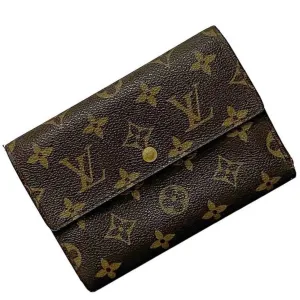 Louis Vuitton Monogram Monogram Wallet (Tri-Fold) (Pre-Owned)