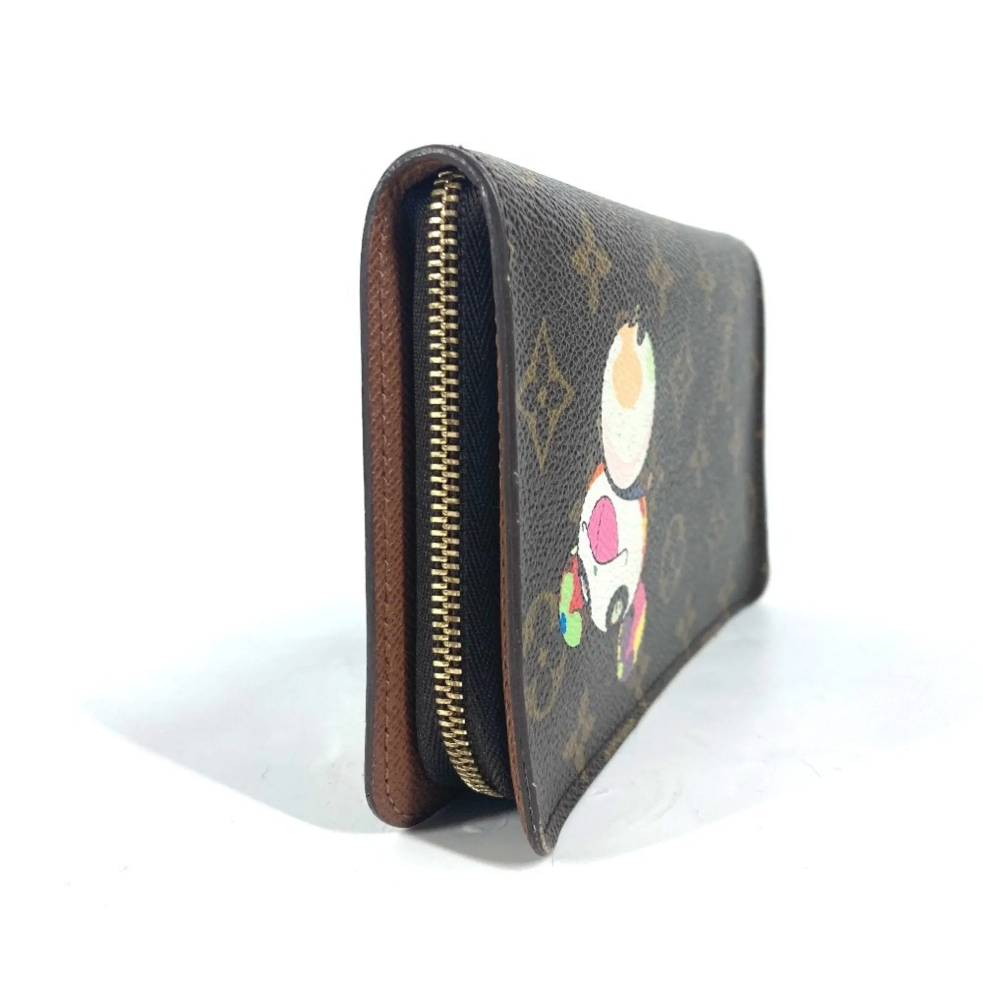 Louis Vuitton Monogram Panda Monogram Monogram Long Wallet (Bi-Fold) (Pre-Owned)