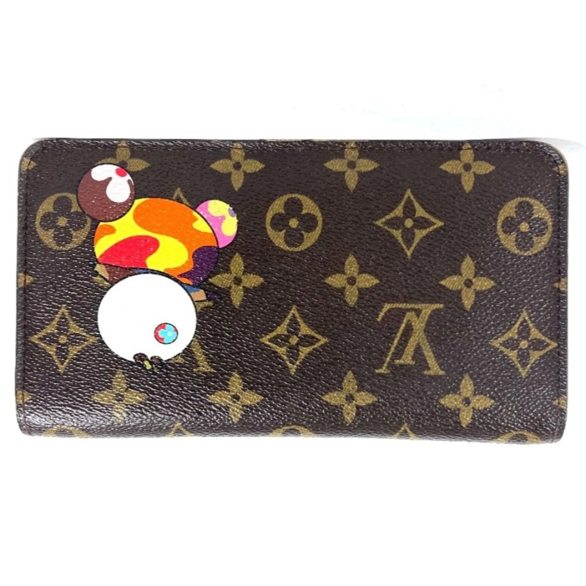 Louis Vuitton Monogram Panda Monogram Monogram Long Wallet (Bi-Fold) (Pre-Owned)