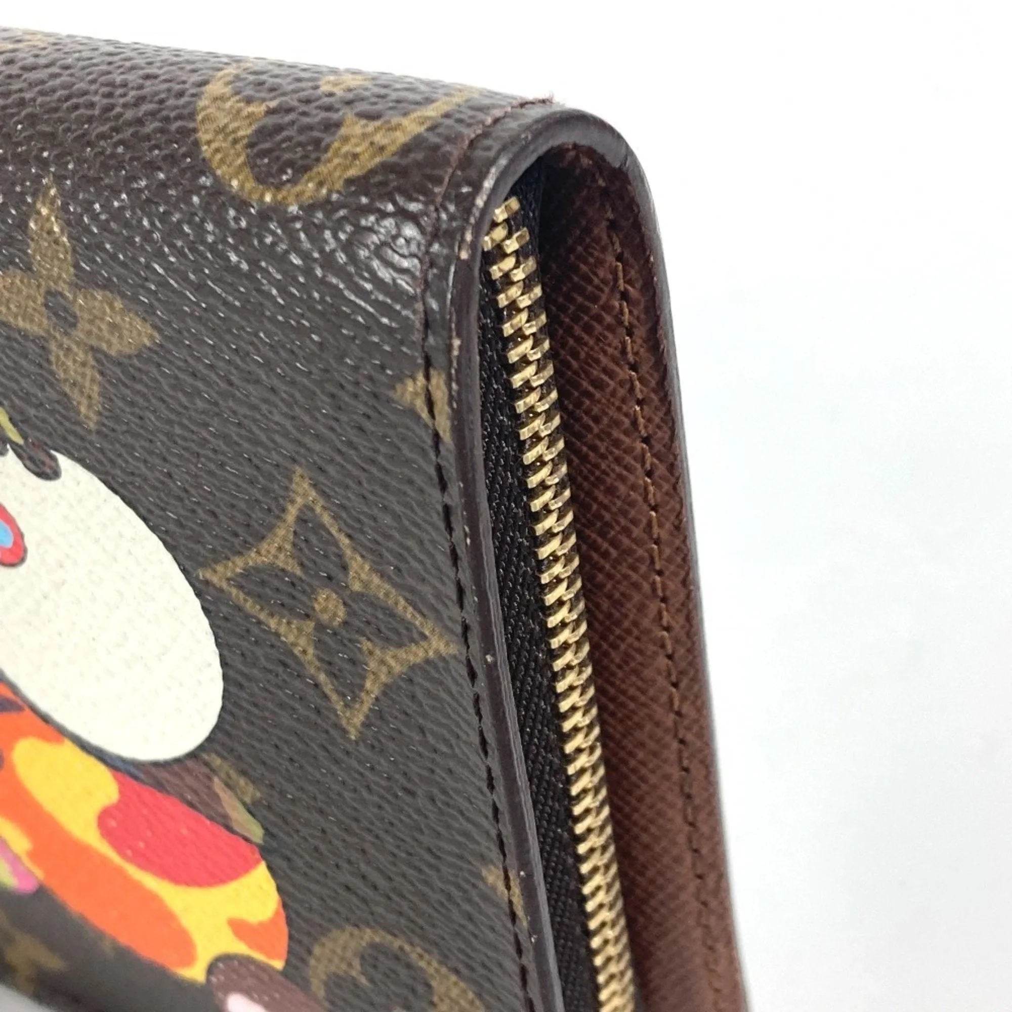 Louis Vuitton Monogram Panda Monogram Monogram Long Wallet (Bi-Fold) (Pre-Owned)