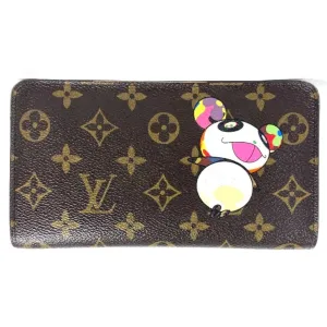 Louis Vuitton Monogram Panda Monogram Monogram Long Wallet (Bi-Fold) (Pre-Owned)