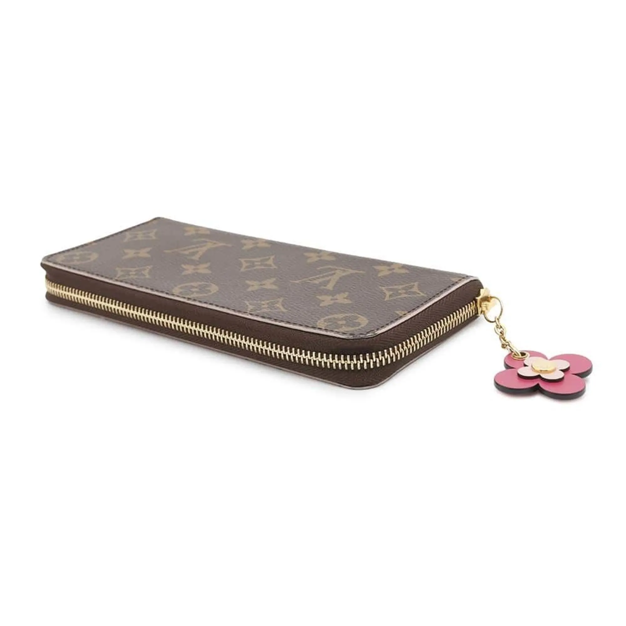 Louis Vuitton Monogram pink Monogram Long Wallet (Bi-Fold) (Pre-Owned)
