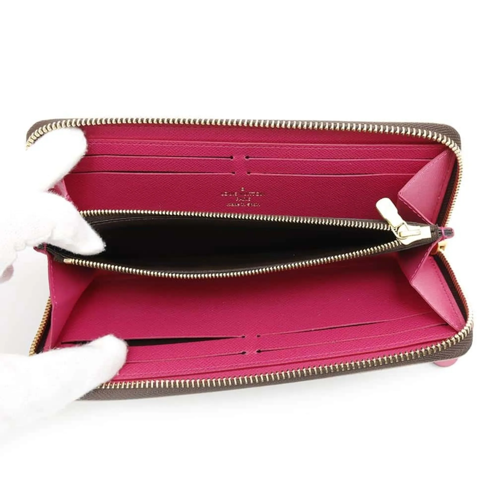 Louis Vuitton Monogram pink Monogram Long Wallet (Bi-Fold) (Pre-Owned)