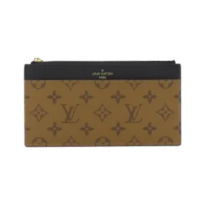 Louis Vuitton Monogram Reverse Coated Canvas Long Wallet (Bi-Fold) (Pre-Owned)