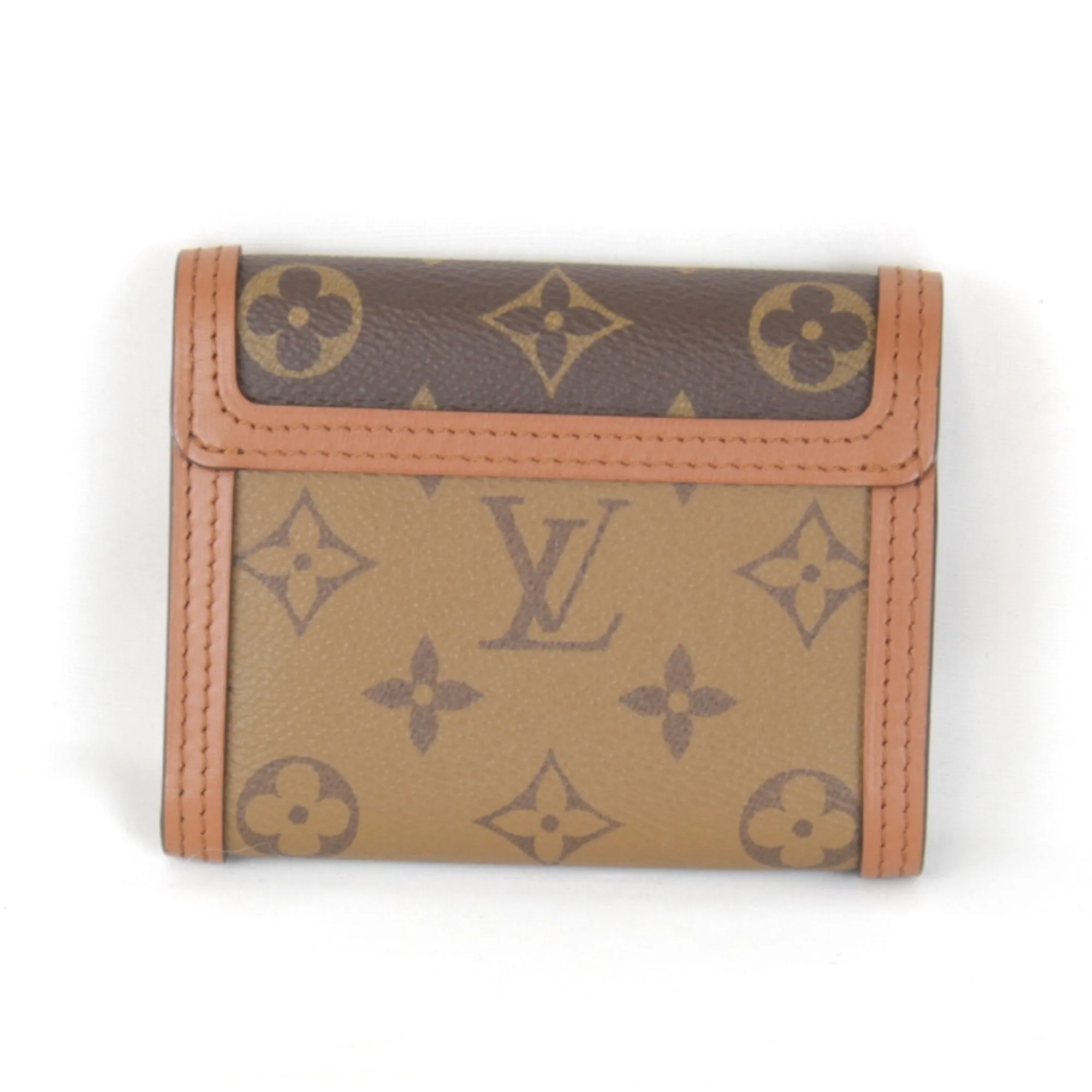 Louis Vuitton Monogram Reverse Wallet (Tri-Fold) (Pre-Owned)