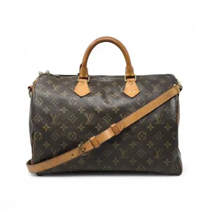 Louis Vuitton Monogram Speedy Bandouliere 35
