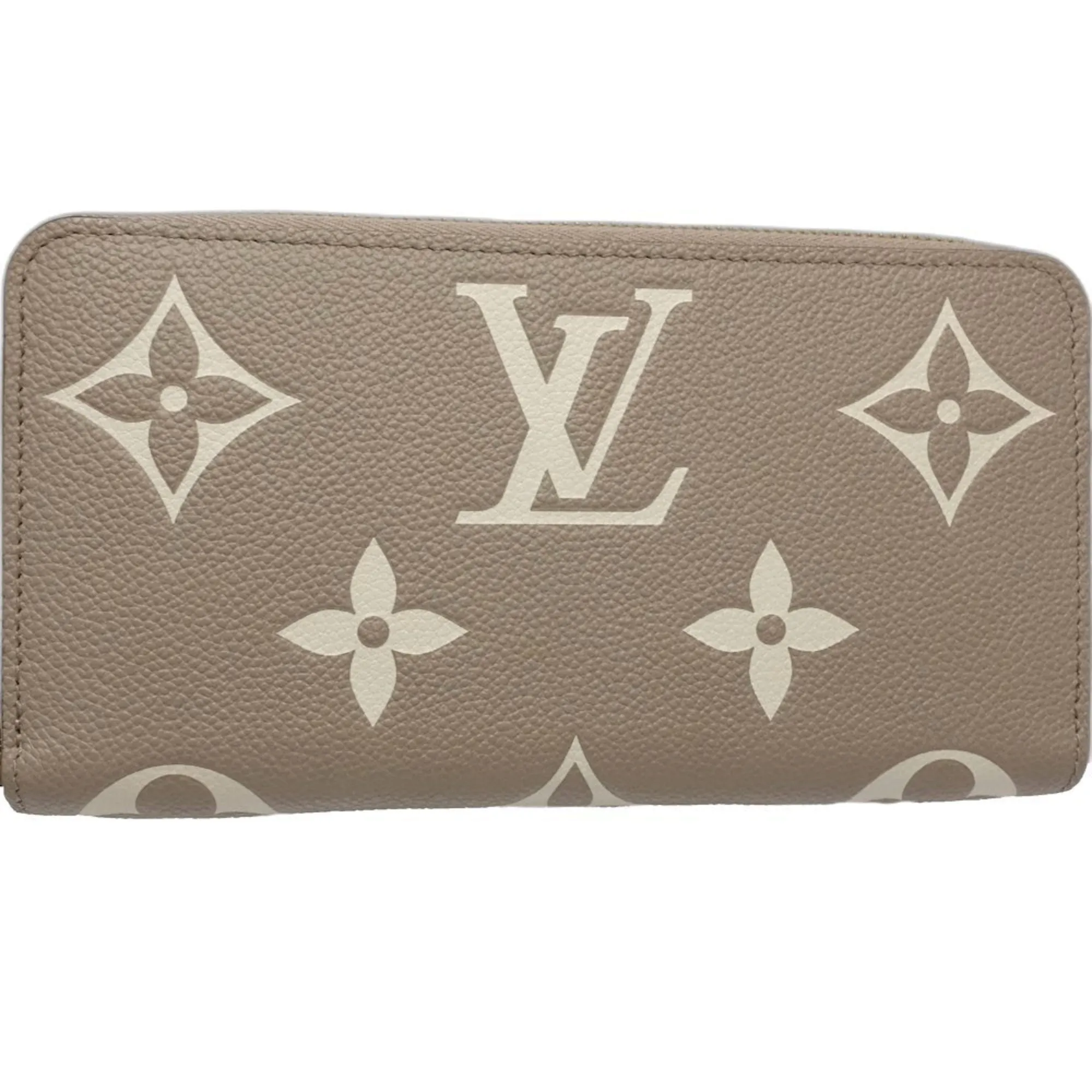 Louis Vuitton Monogram Tourterelle Monogram Empreinte Long Wallet (Bi-Fold) (Pre-Owned)