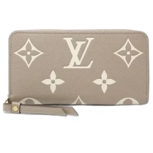 Louis Vuitton Monogram Tourterelle Monogram Empreinte Long Wallet (Bi-Fold) (Pre-Owned)