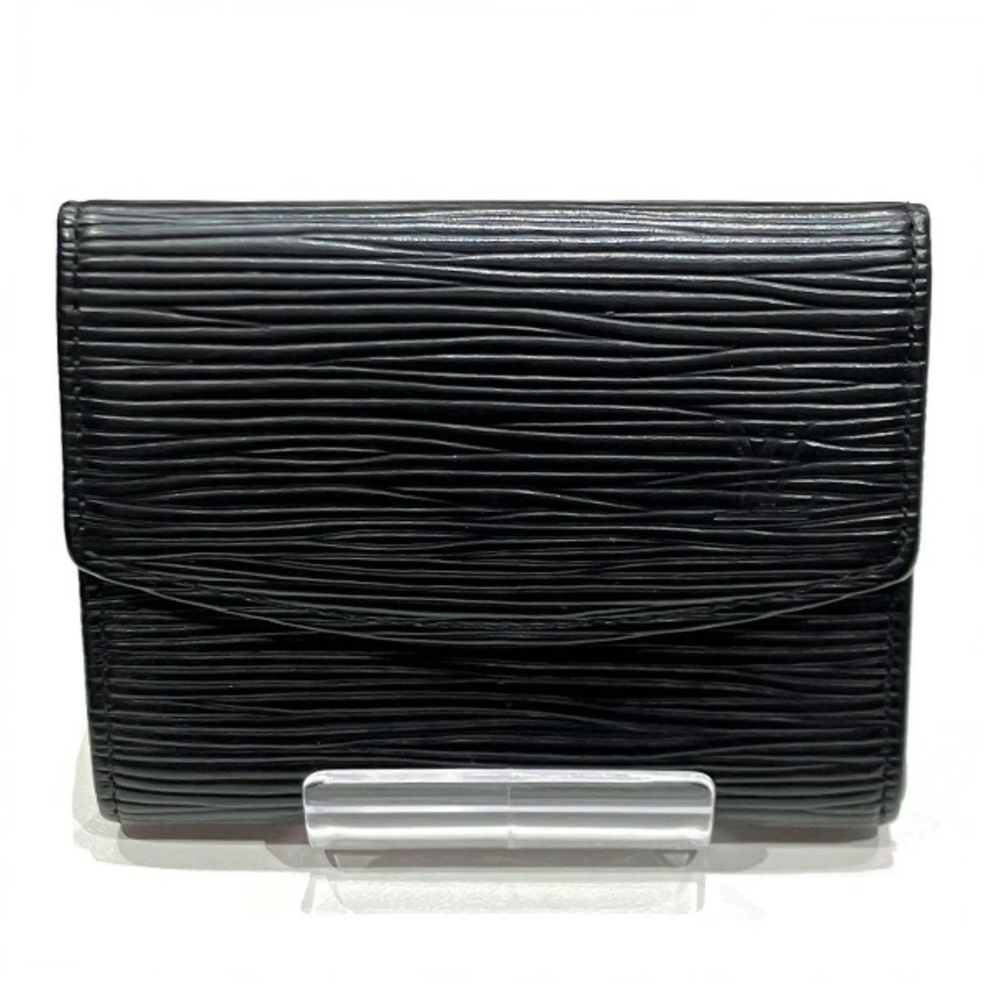 Louis Vuitton Noir Epi Leather Coin Purse/Coin Case (Pre-Owned)