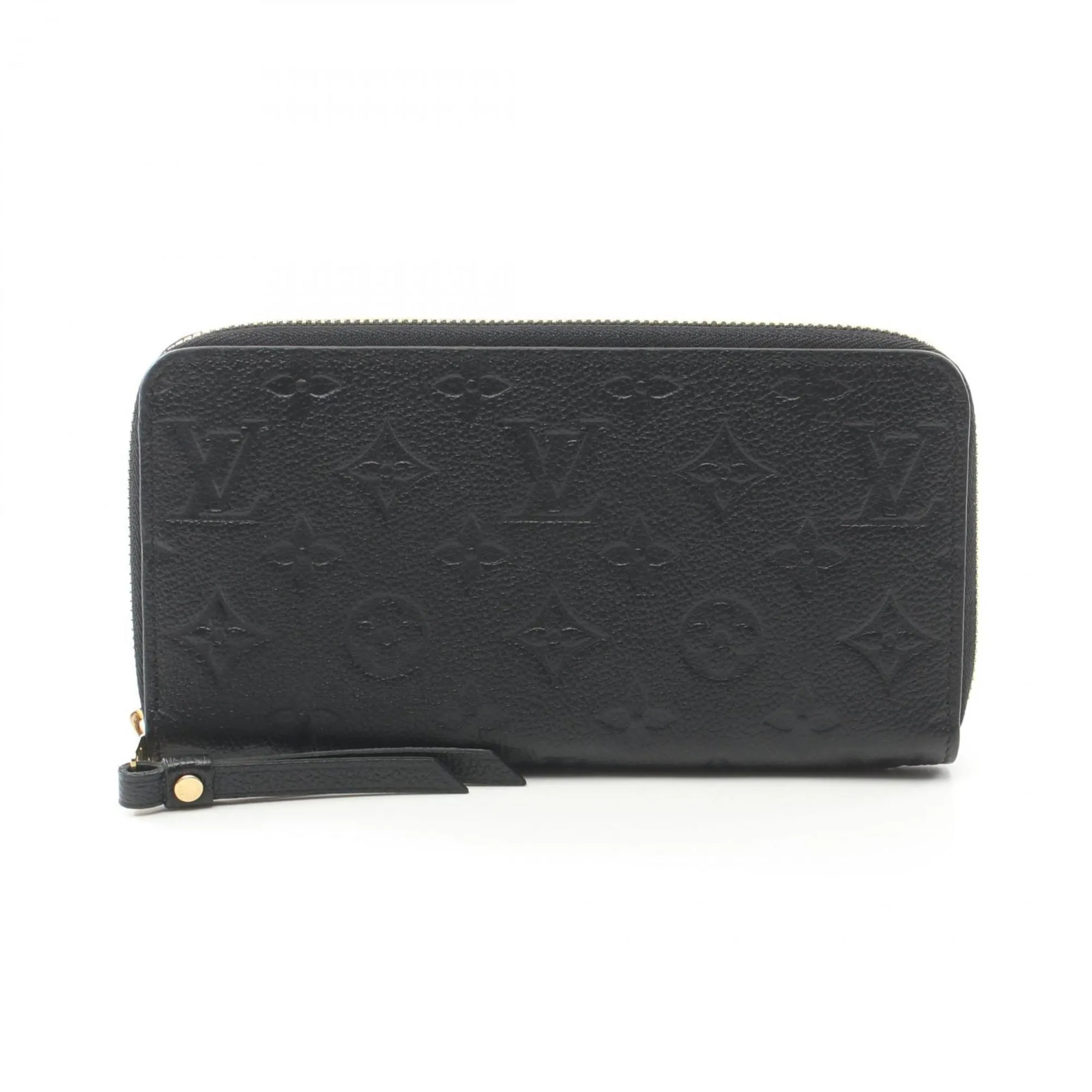 Louis Vuitton Noir Monogram Empreinte Long Bill Wallet (Bi-Fold) (Pre-Owned)