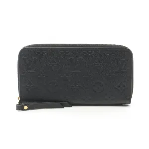 Louis Vuitton Noir Monogram Empreinte Long Bill Wallet (Bi-Fold) (Pre-Owned)