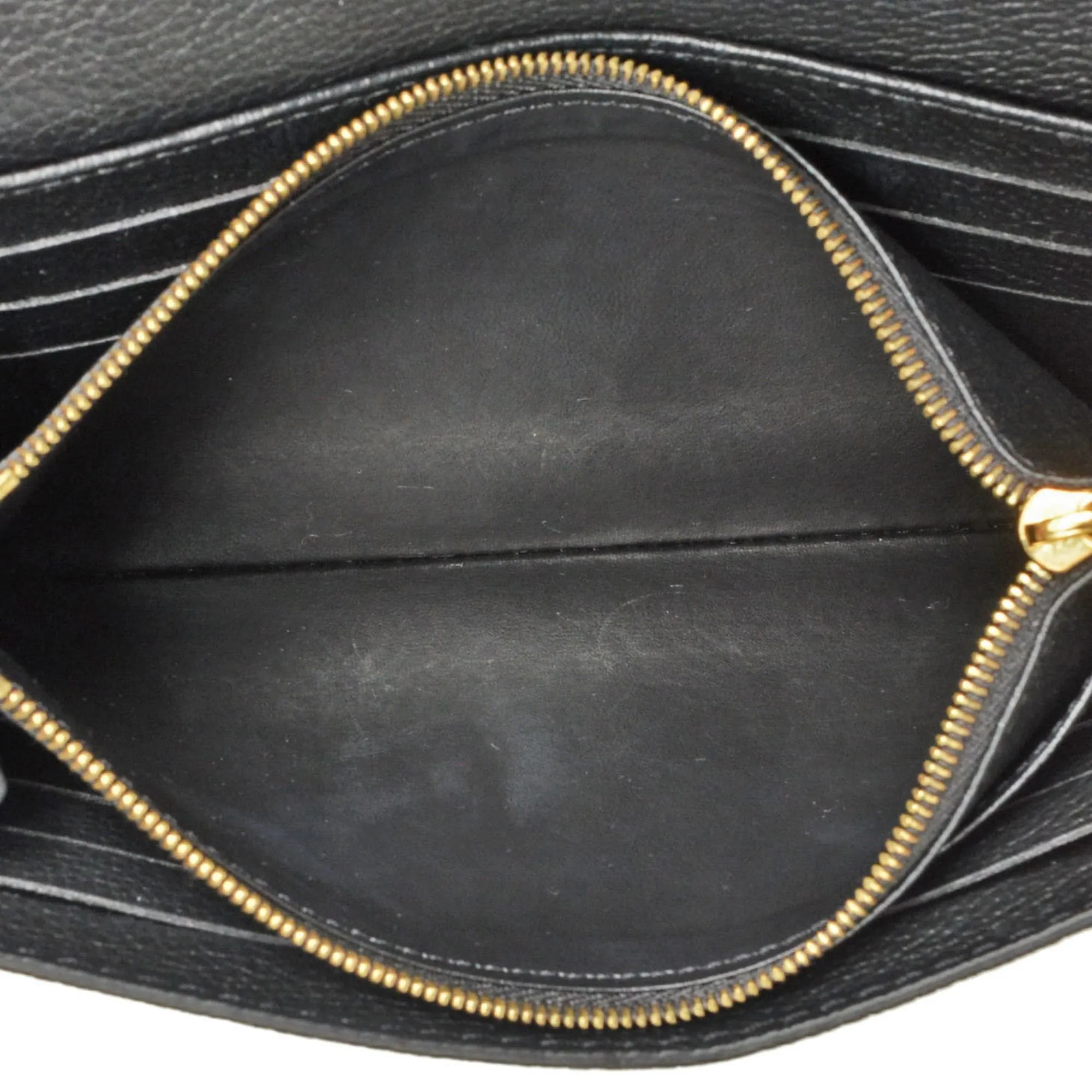 Louis Vuitton Noir Monogram Empreinte Long Wallet (Bi-Fold) (Pre-Owned)