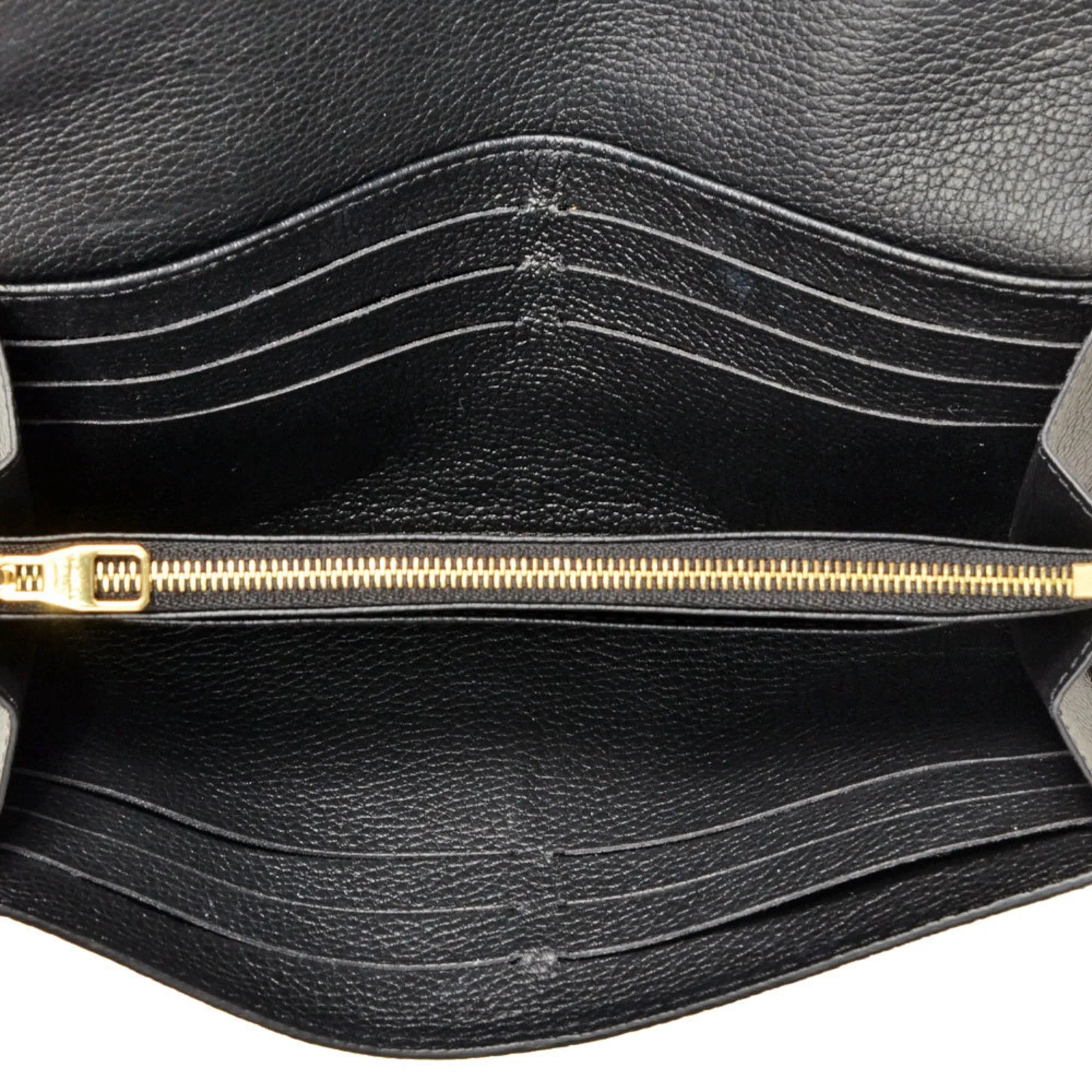 Louis Vuitton Noir Monogram Empreinte Long Wallet (Bi-Fold) (Pre-Owned)