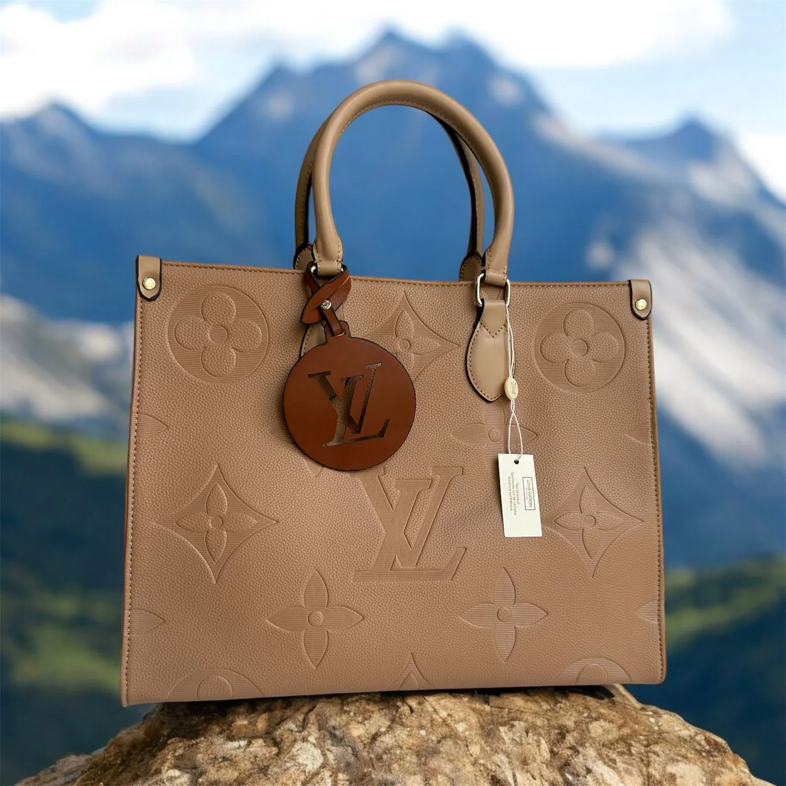 LOUIS VUITTON ON THE GO MONOGRAM TOTE BAG