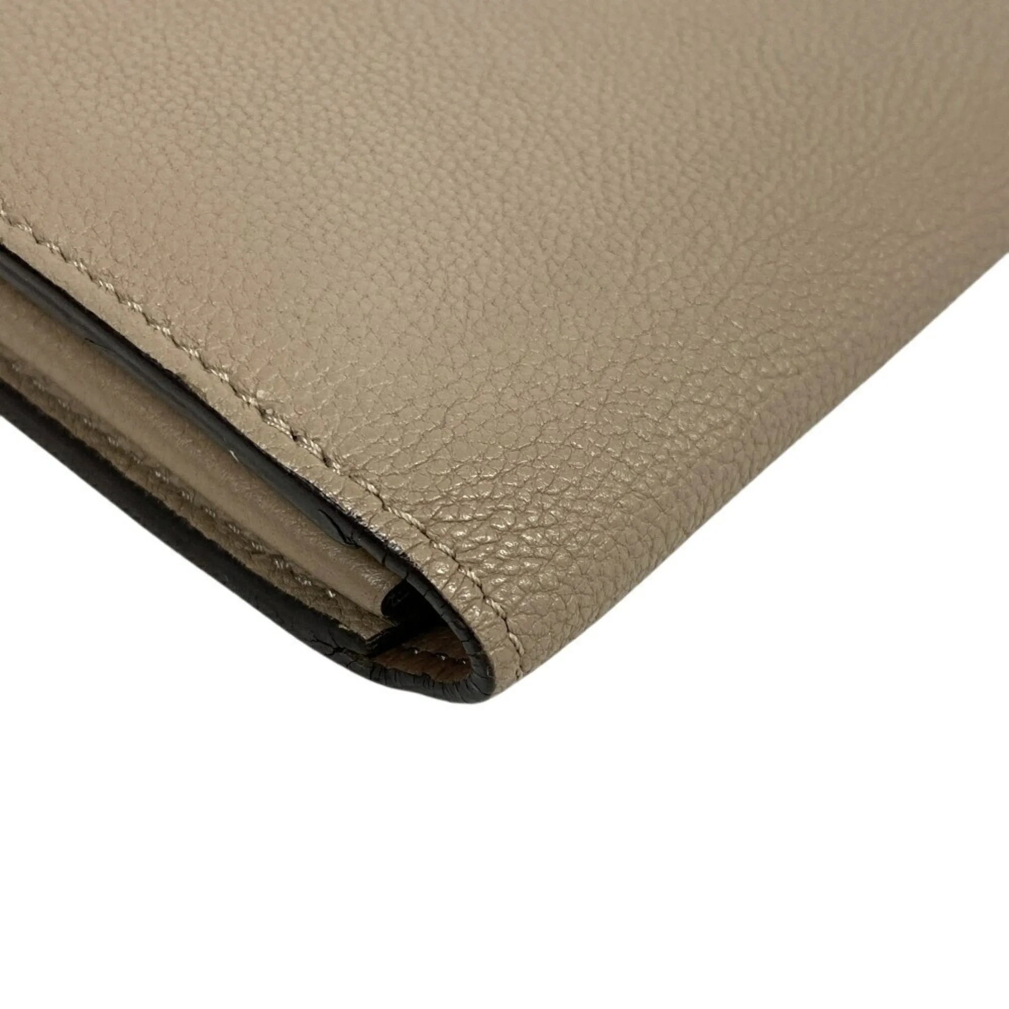 Louis Vuitton Parnassea Leather Long Wallet (Bi-Fold) (Pre-Owned)