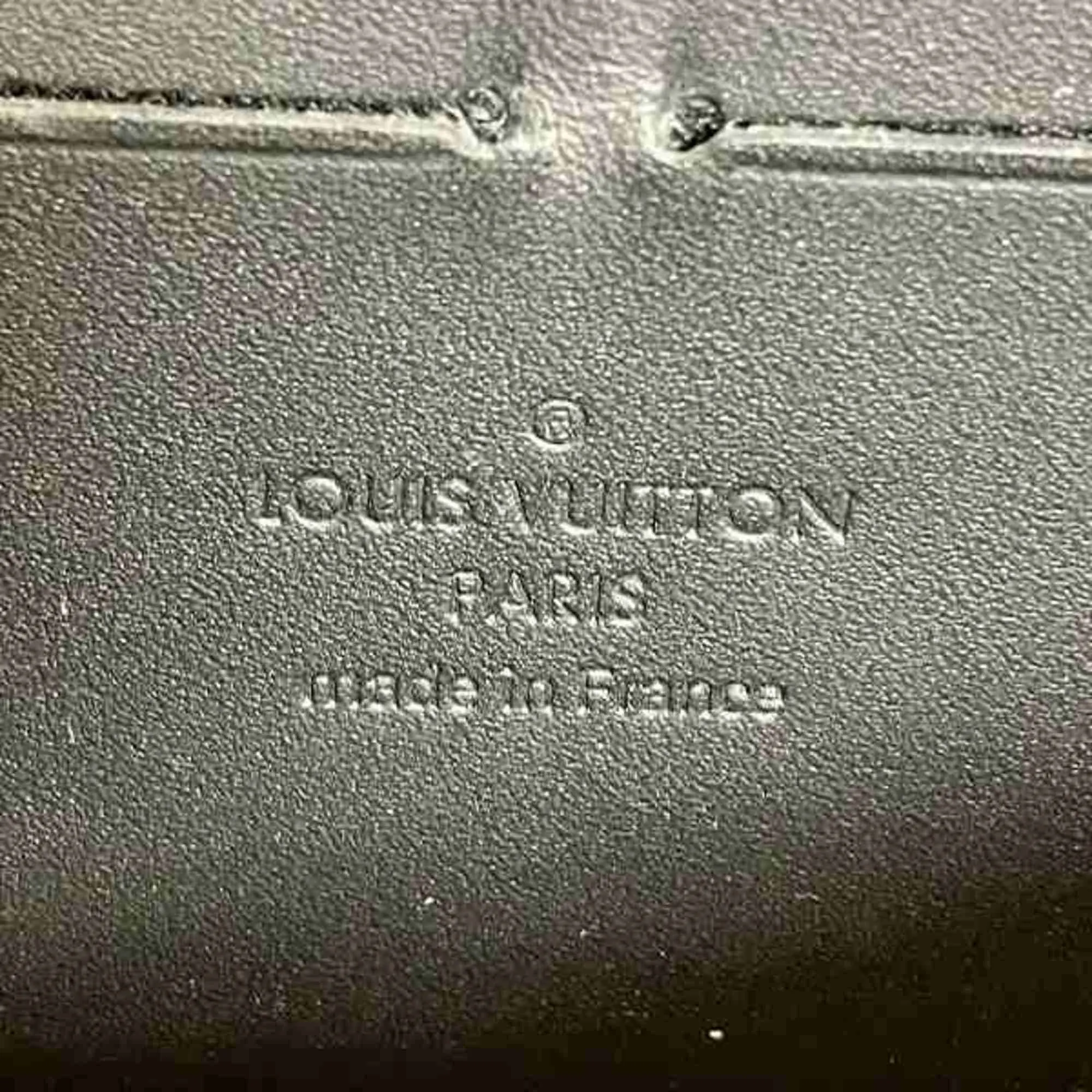 Louis Vuitton Patent Leather Long Wallet (Bi-Fold) (Pre-Owned)