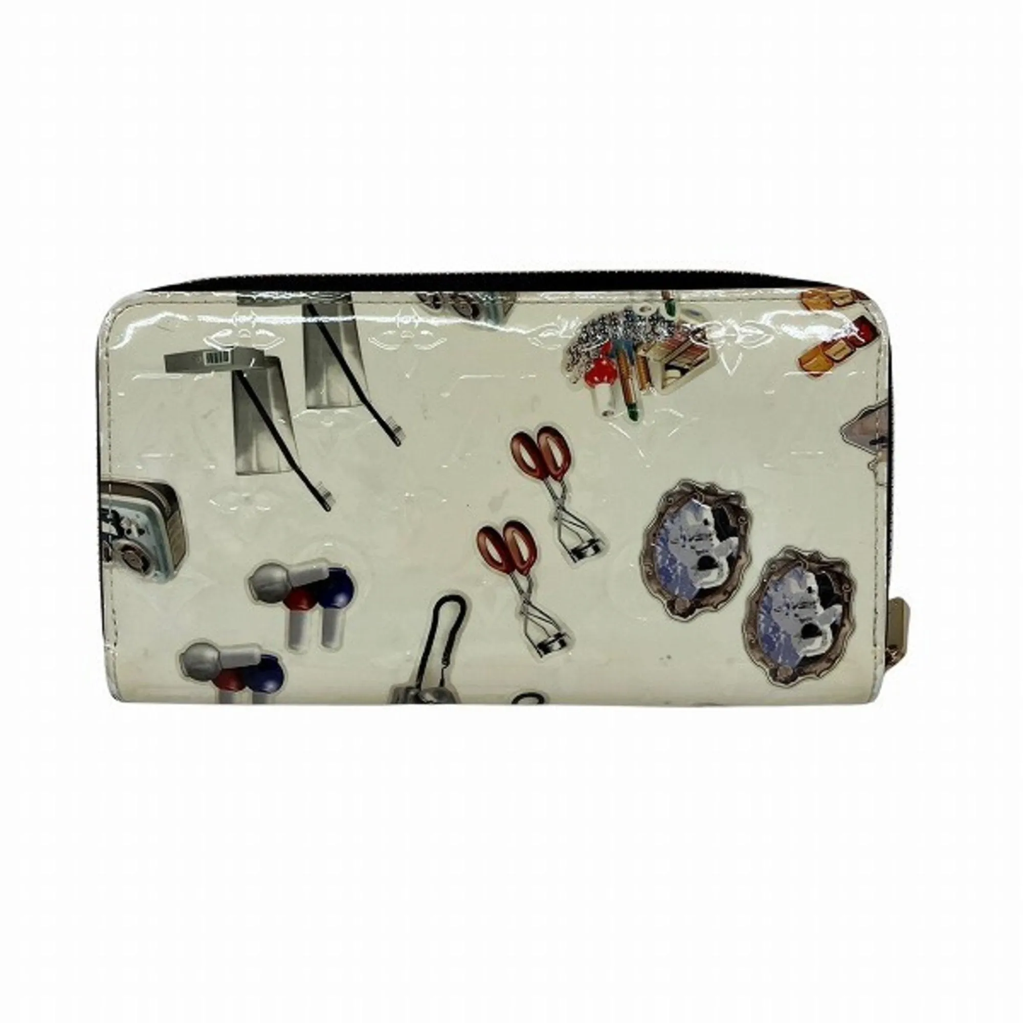 Louis Vuitton Patent Leather Long Wallet (Bi-Fold) (Pre-Owned)