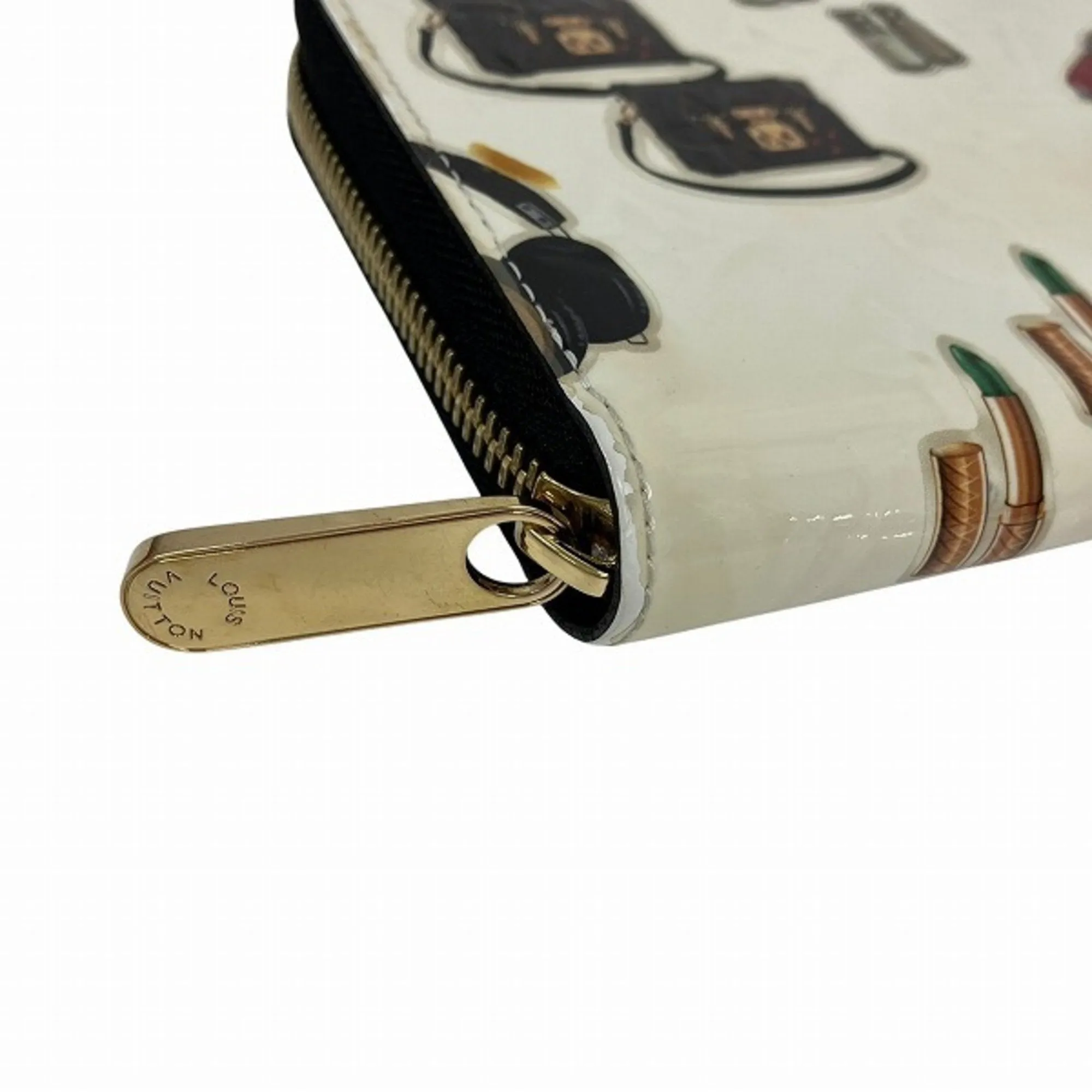 Louis Vuitton Patent Leather Long Wallet (Bi-Fold) (Pre-Owned)
